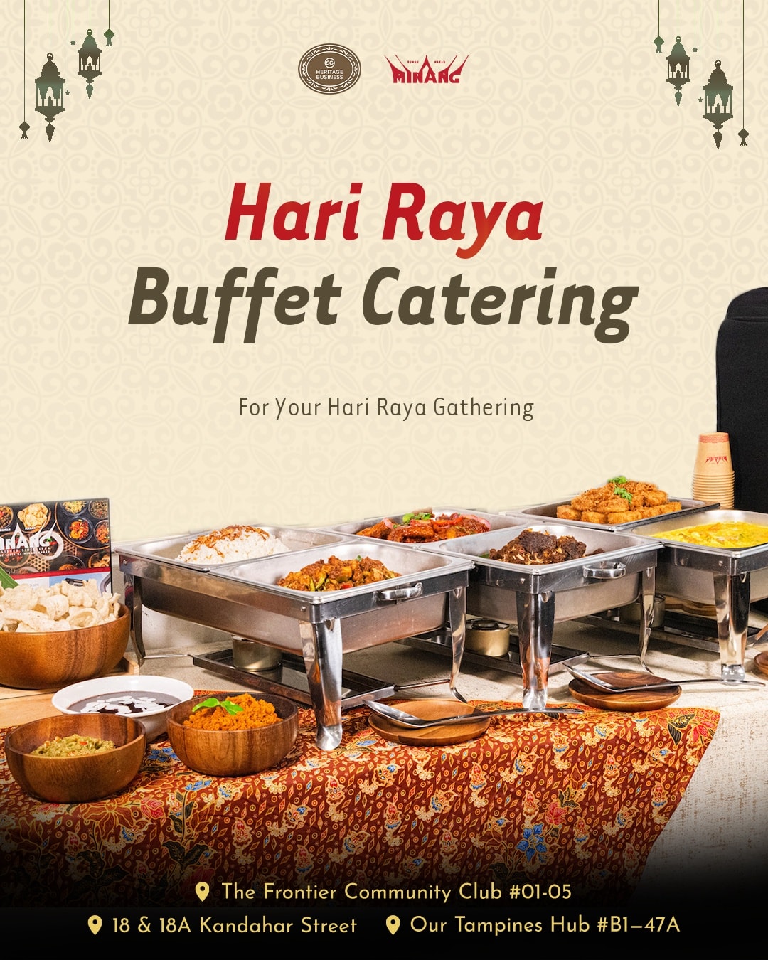 Hosting a Hari Raya gathering this... - Rumah Makan Minang | Facebook