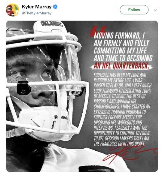 Mlb Memes Kyler Murray Is Choosing Football Facebook
