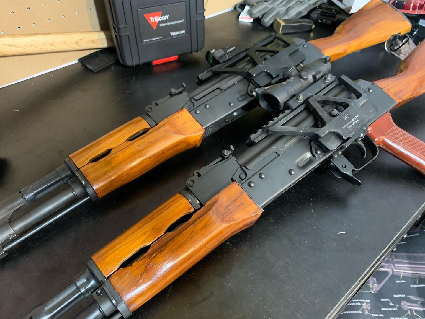 Here's another look at the AIMS 74 with bayonet! You guys 5.45 AKs