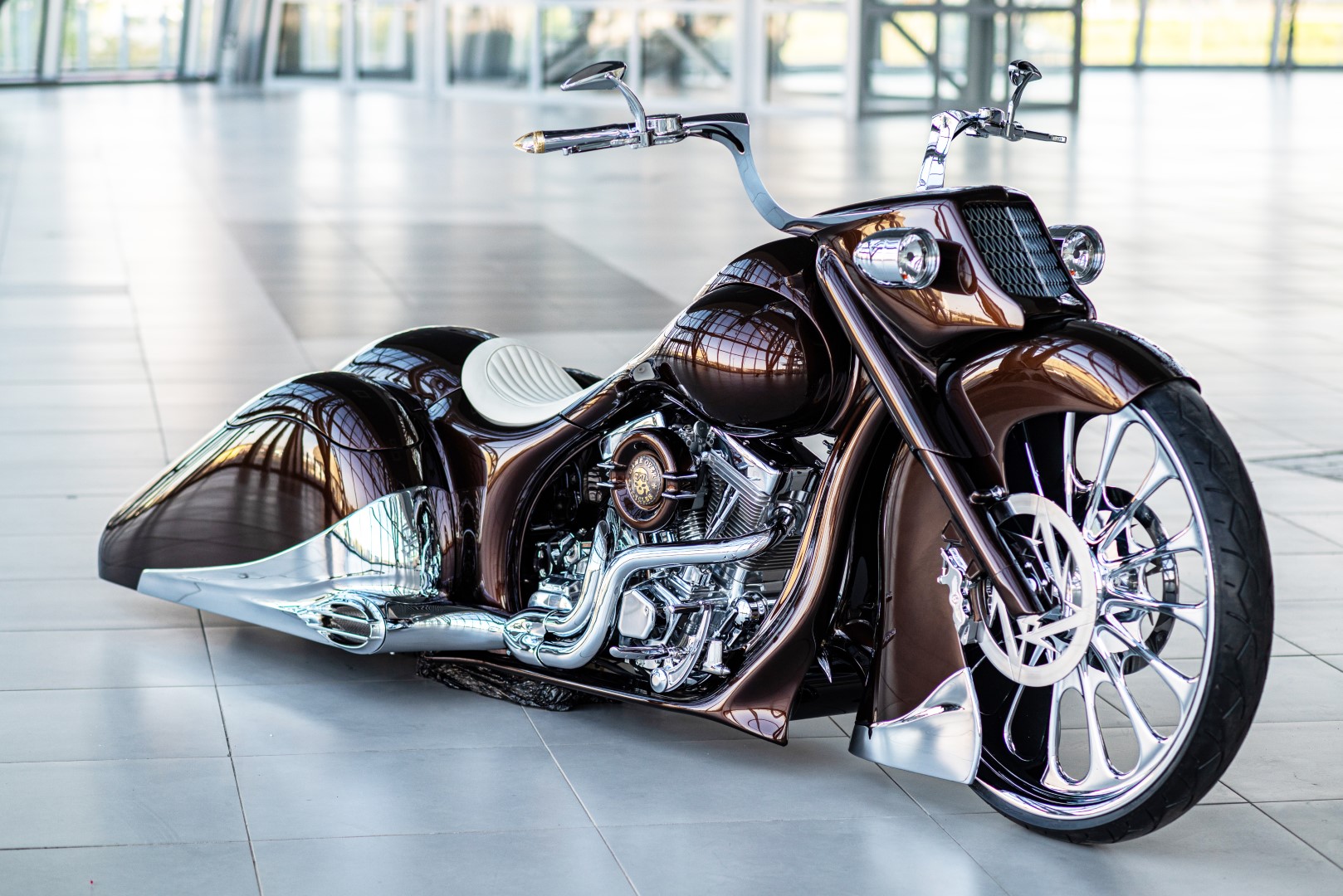 Slow Burn by Game Over Cycles is a custom motorcycle inspired by