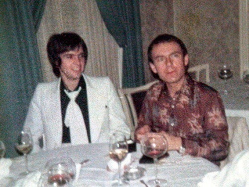 Peter Gabriel and Robert Fripp, by Tony Levin.