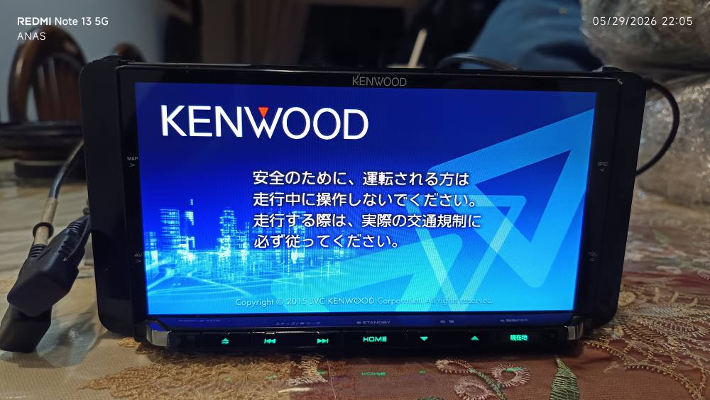 Radio Kenwood mdv-z702 (Hi res) 7 inch Bluetooth built-in Dsp