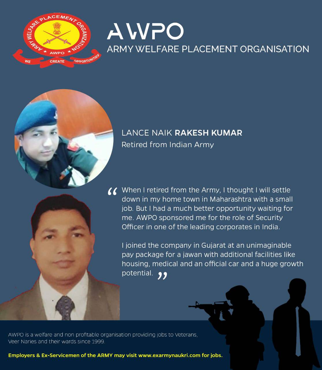 ARMY Welfare Placement Organisation-AWPO