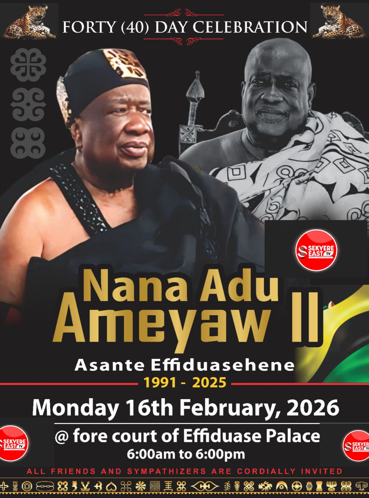 A BRIEF ROFILE OF LATE NANA ADU AMEYAW EFFIDUASIHENE PRESIDENT OF  