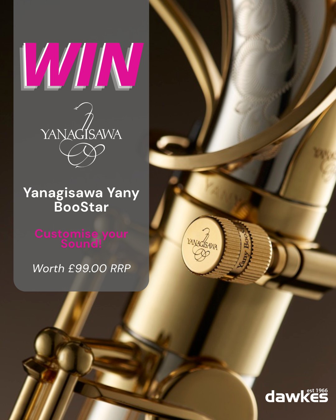 WIN!🎷 1 week left for your chance to win a