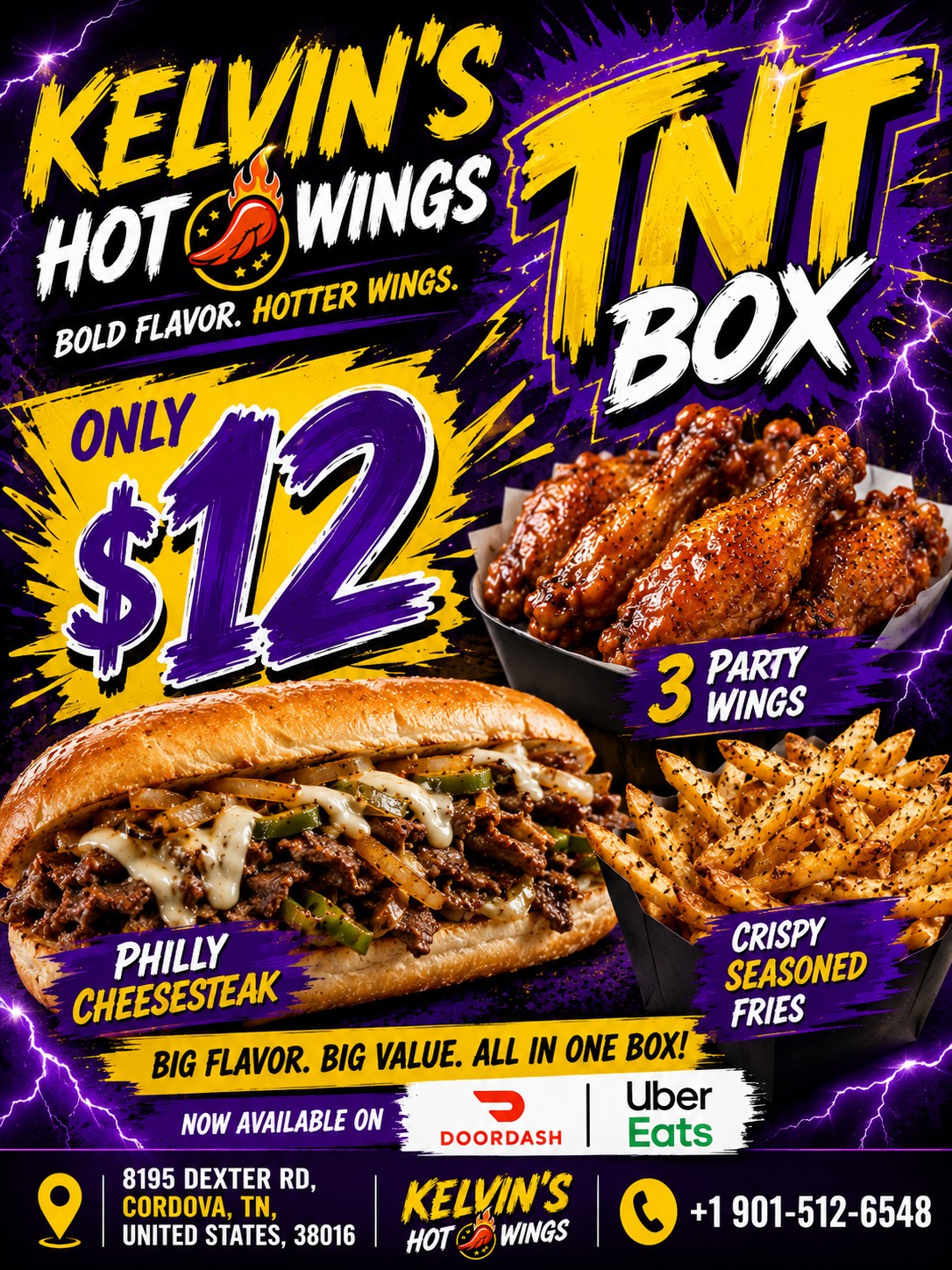 Kelvin's Hot Wings Cordova | Cordova TN