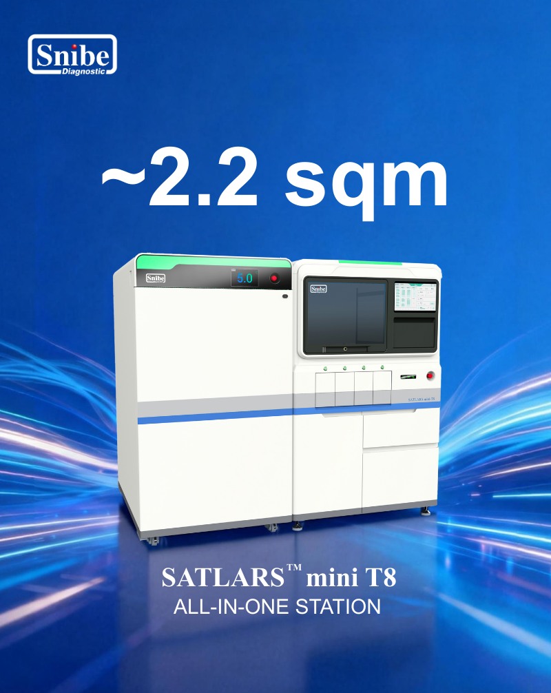 Snibe - We are thrilled to introduce the SATLARS mini-T8, a total ...