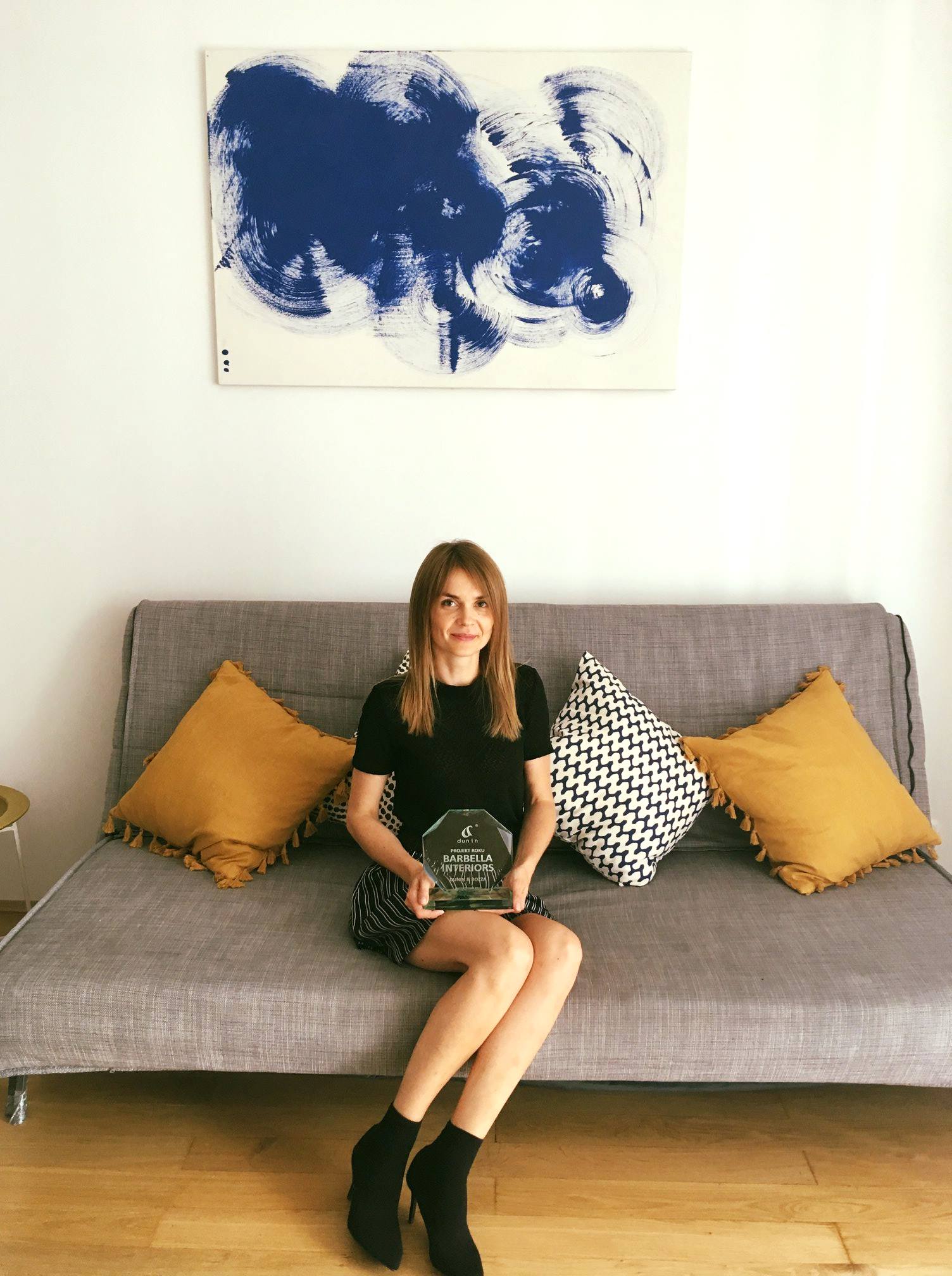 DUNIN - Yesterday we gave award for Katarzyna Barbella...