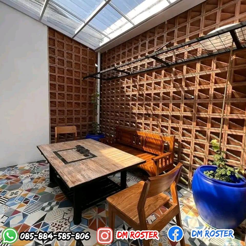 ROSTER BETON MINIMALIS UKURAN 20X20 TEBAL 10 CM UNTUK SATU METER ...