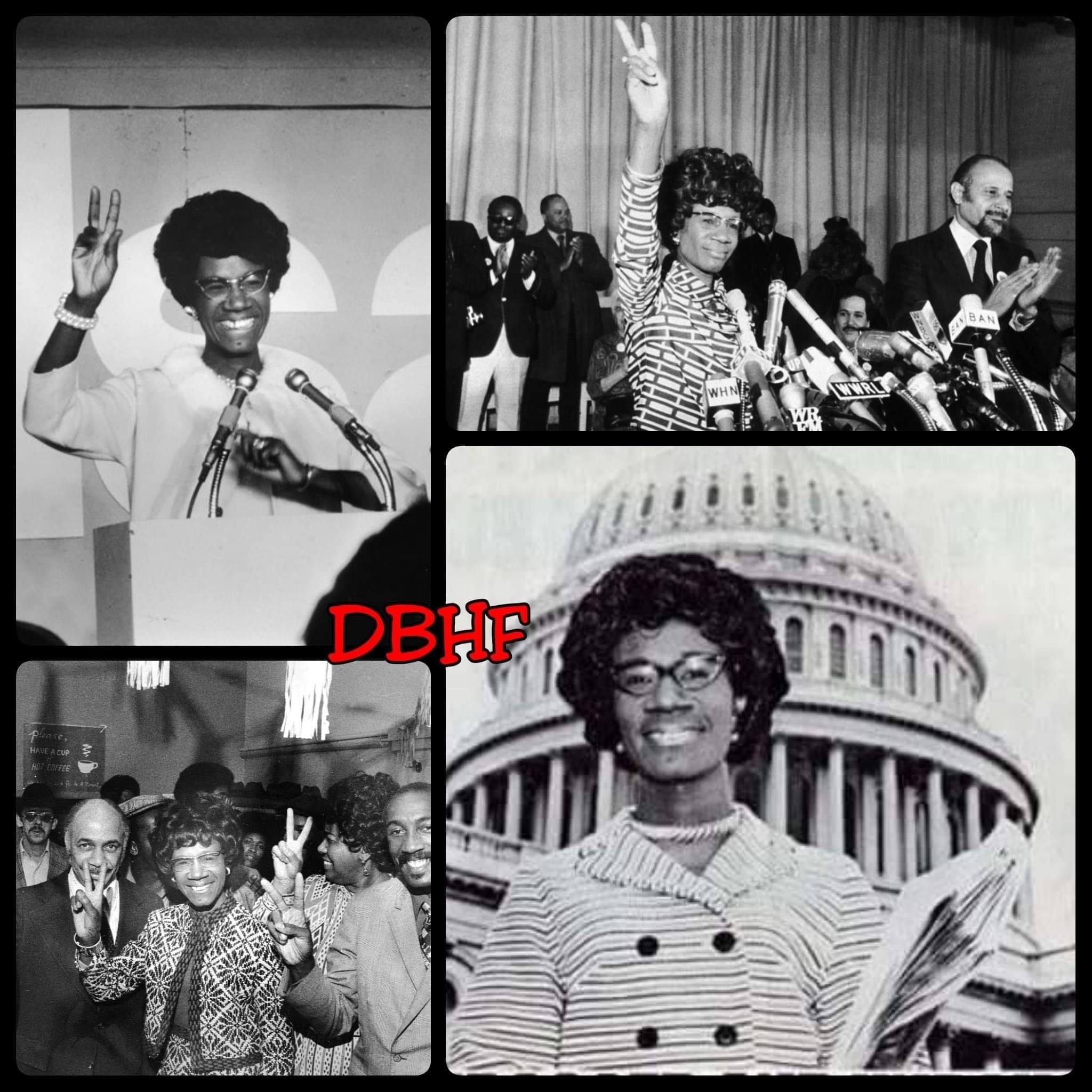 Daily Black History Facts - November 5, 1968: Shirley Chisholm becomes ...