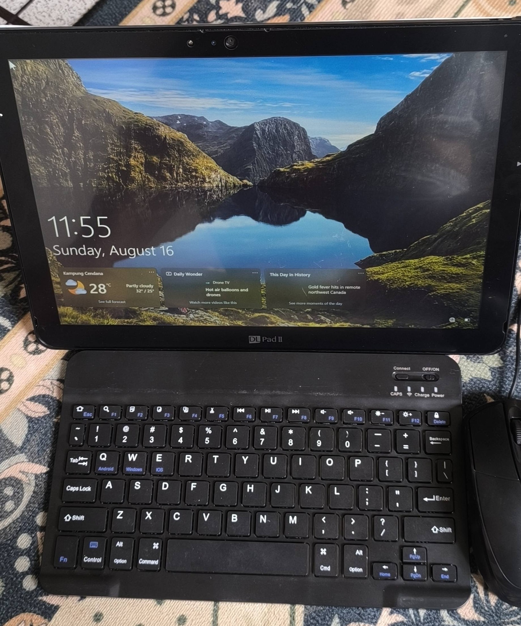 🔥 SELLING THIS DL Pad II 2-IN-1 WINDOWS TABLET 🔥 Rm400 only