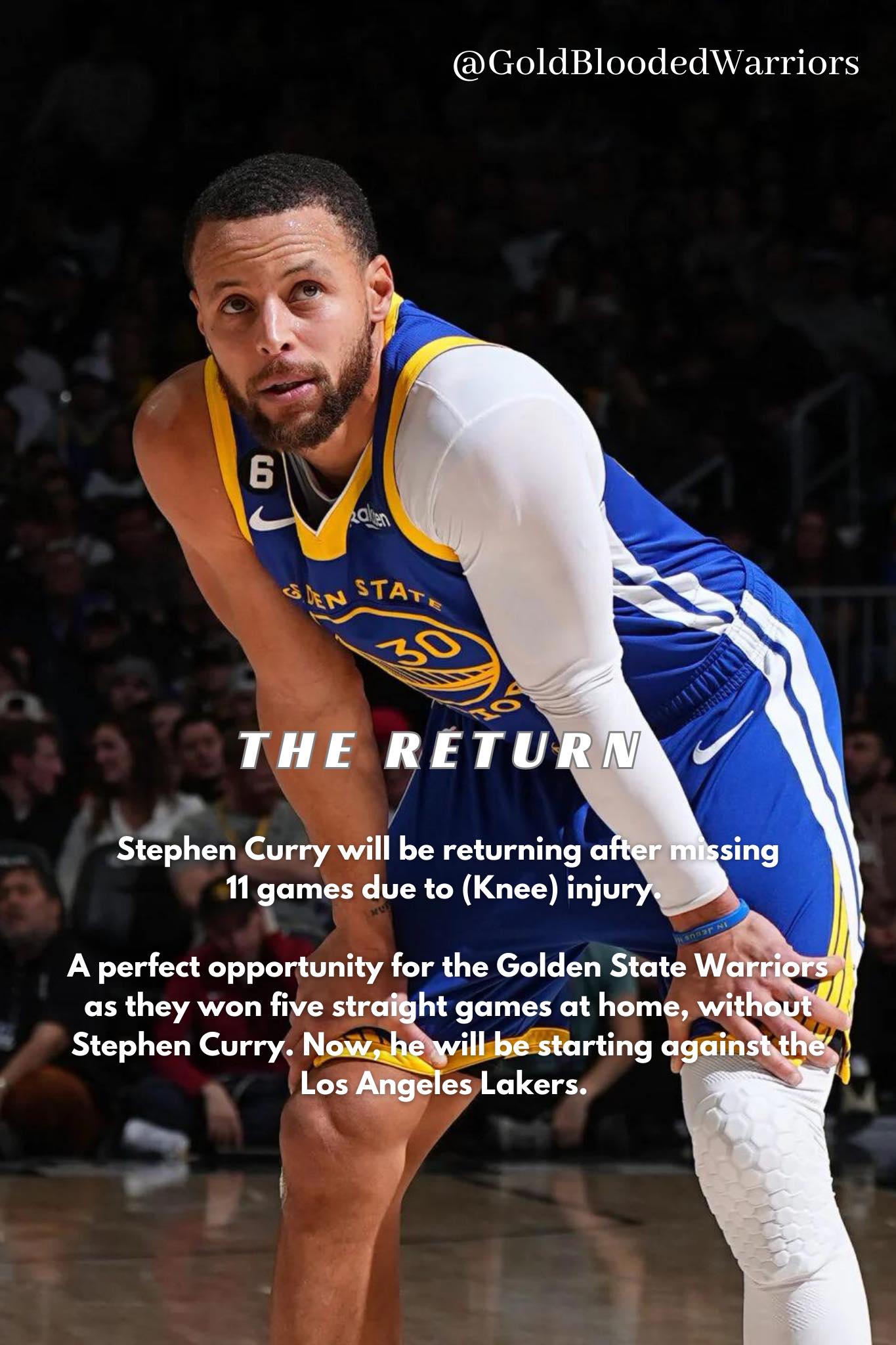 ?? Stephen Curry returns after 27 games out and drops: ? 29 PTS 