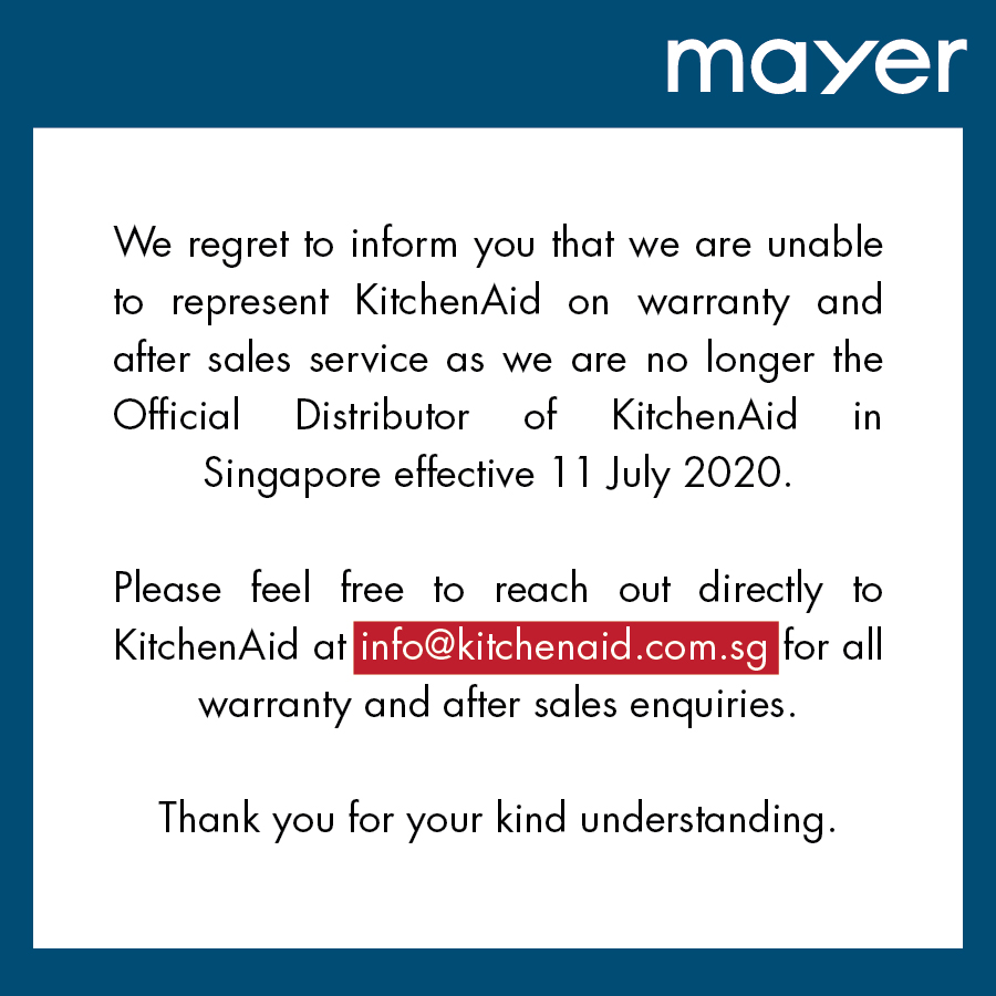 Notice We Regret To Inform You Mayer Marketing Pte Ltd Facebook