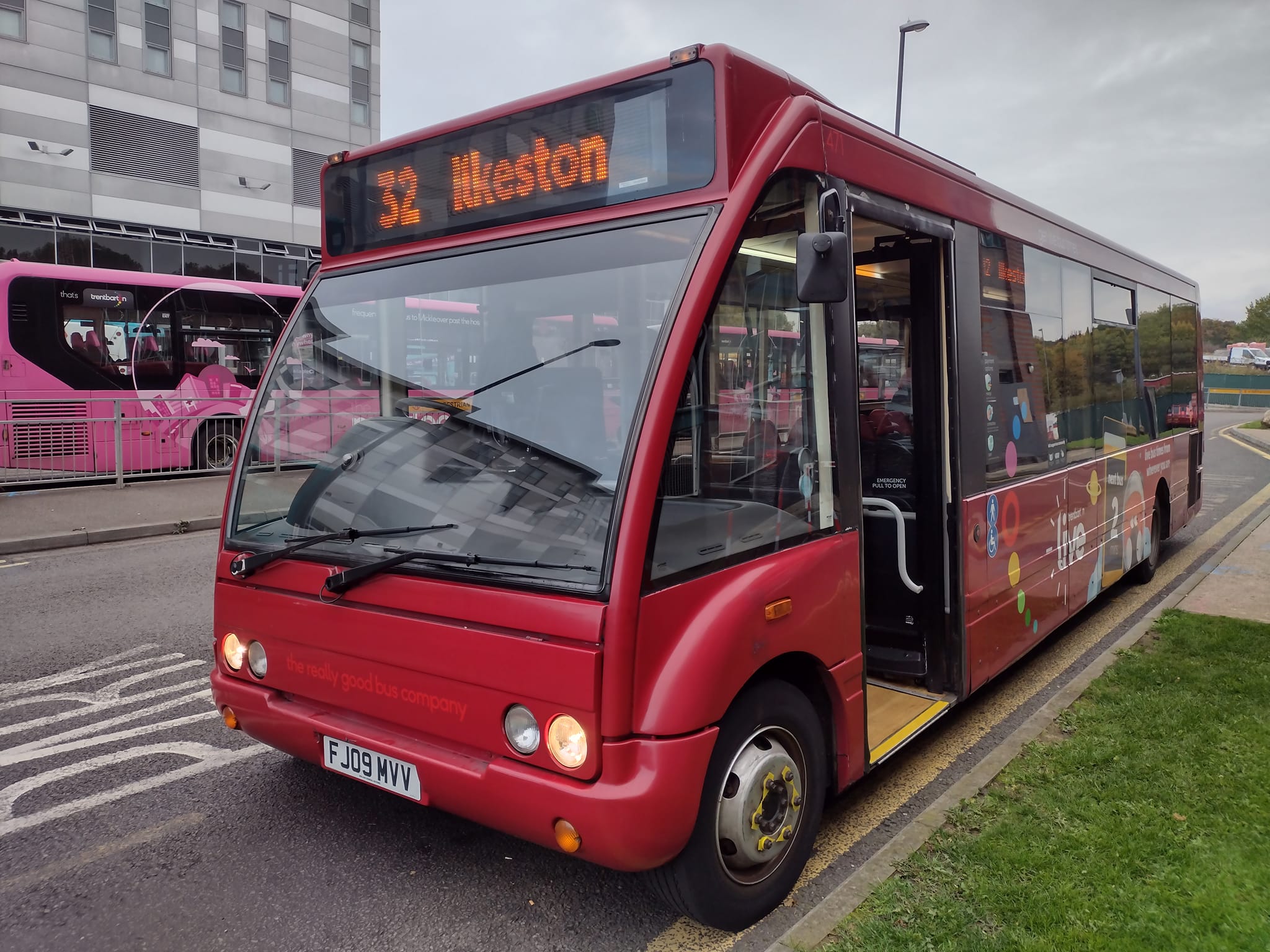 A TrentBarton/KinchBus selection from Derby Bus Station 10/05/25