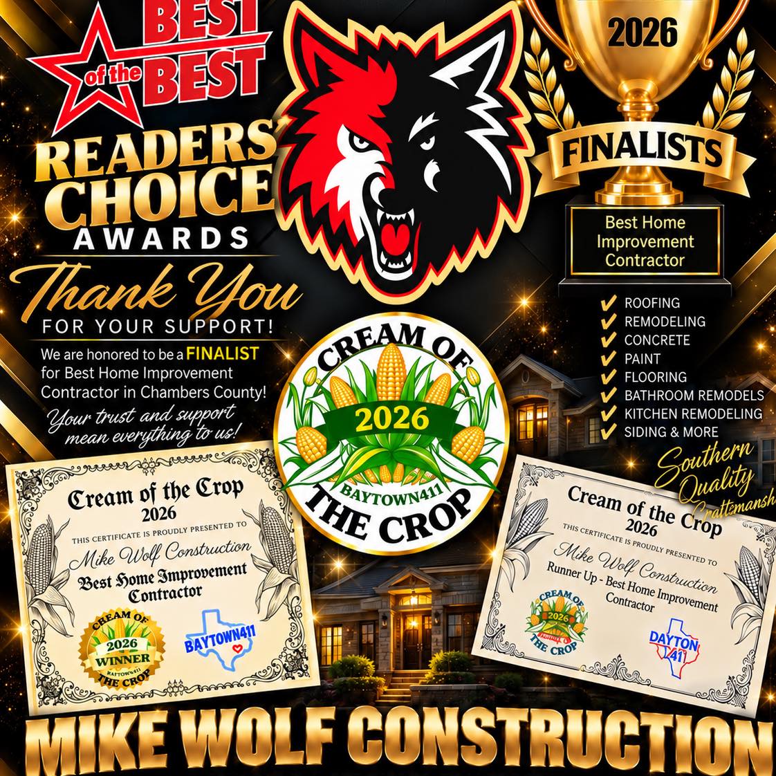 Mike Wolf Builders on Reels
