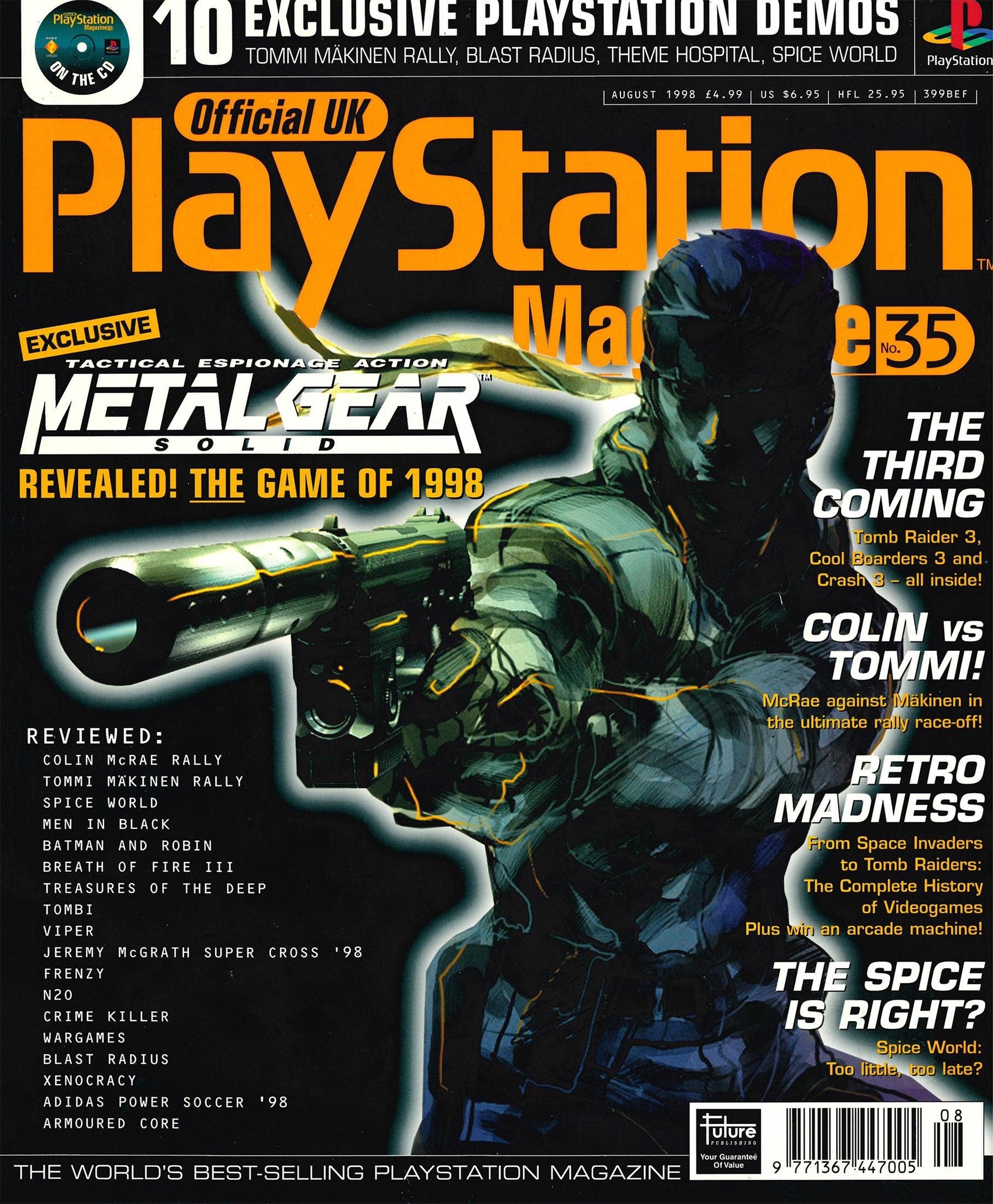 METAL GEAR SOLID [ メタルギアソリッド ] • PlayStation / 1998