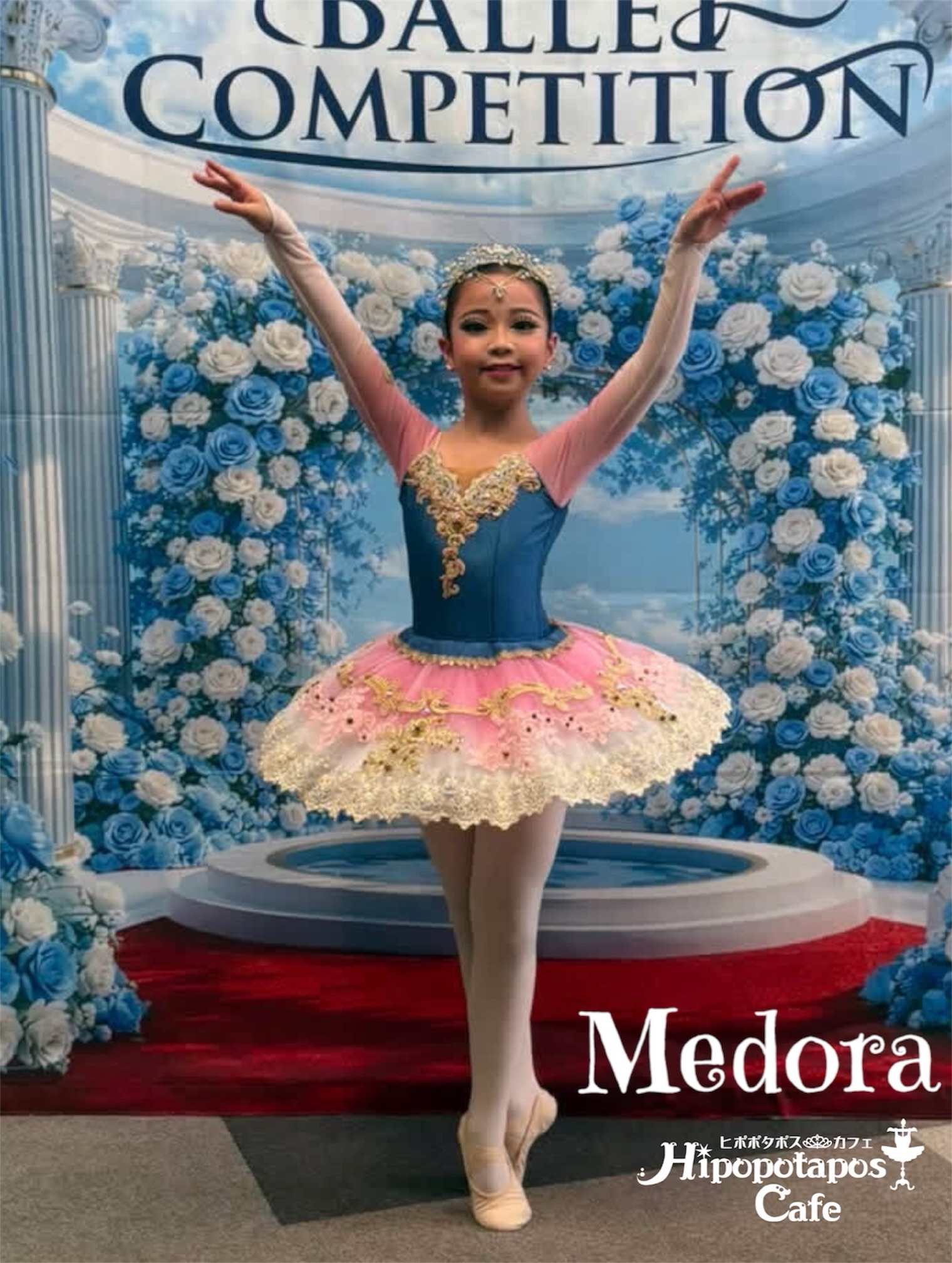 Ballet - タリスマン、ニリチのジョーゼットワンピース 実は内側の
