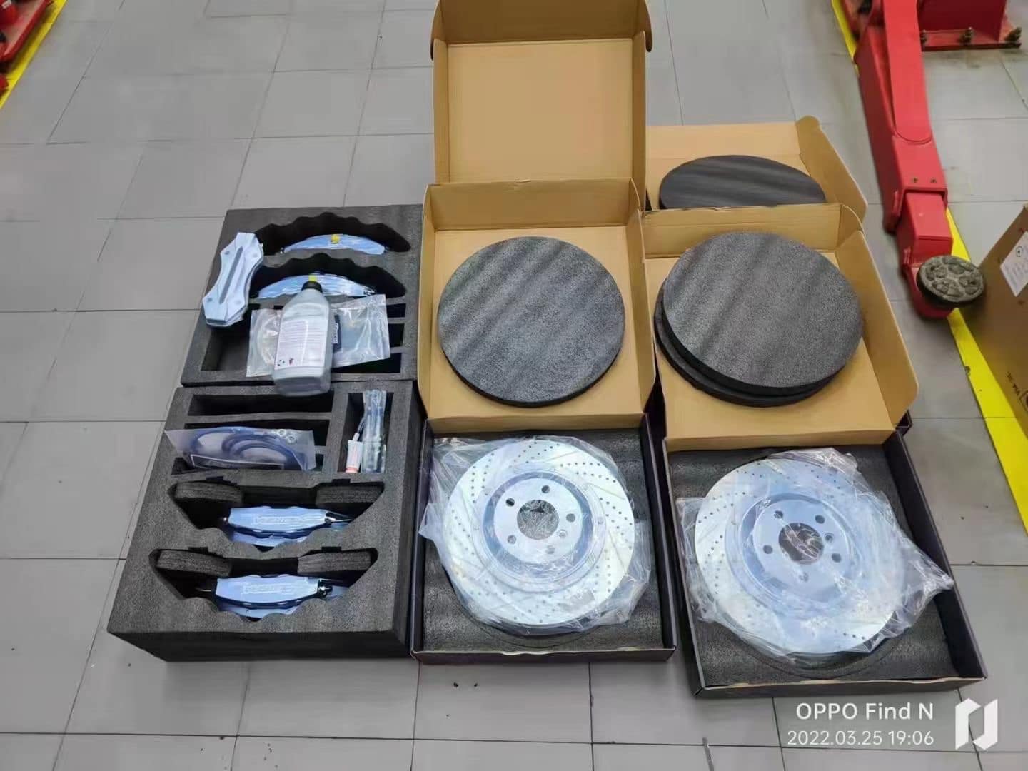 SB Motosport - BMW F30 front：ROTORA RF603 6pot 355mm disc...