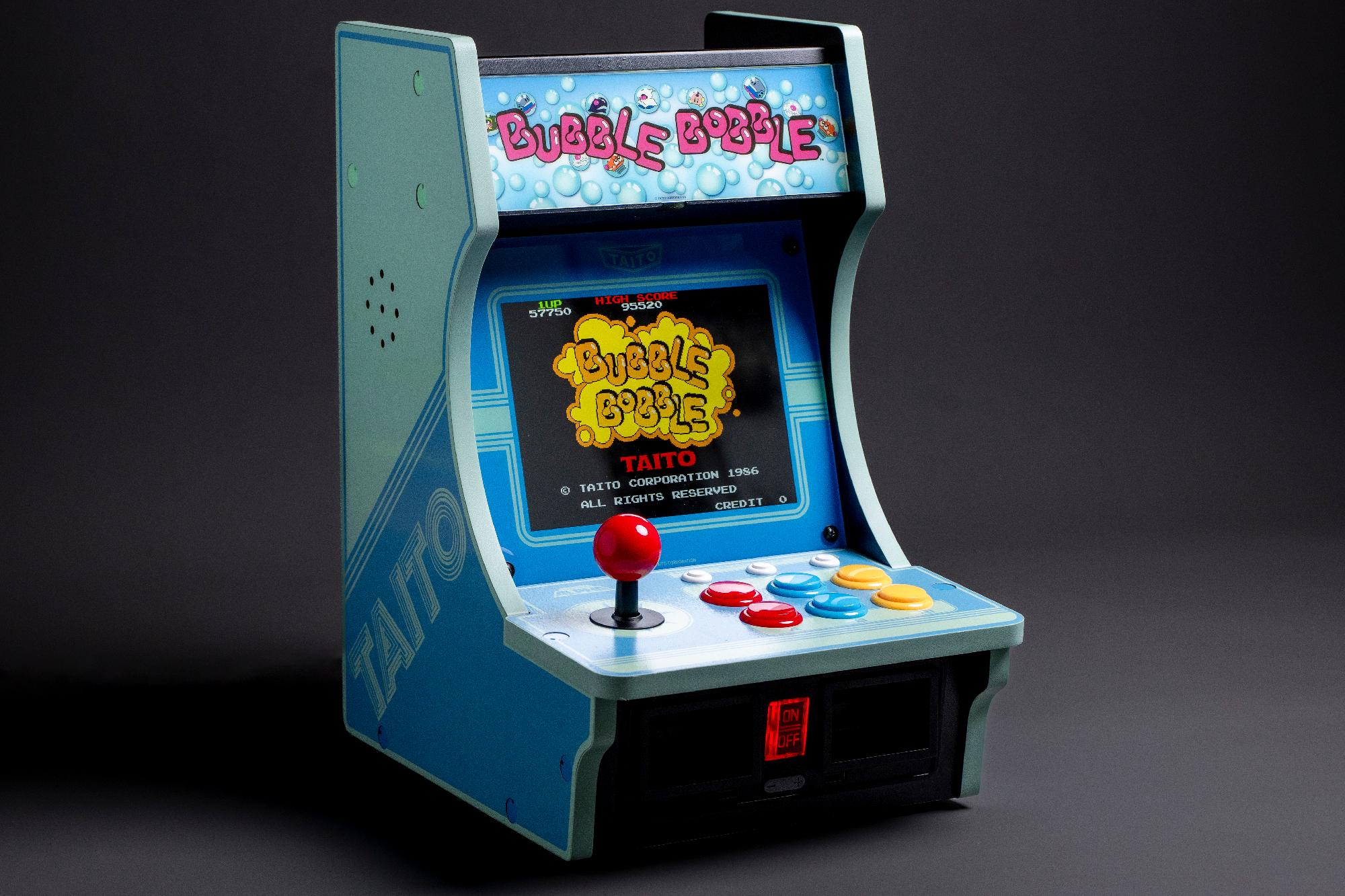 Bubble Bobble is coming to the Quarter Arcades range