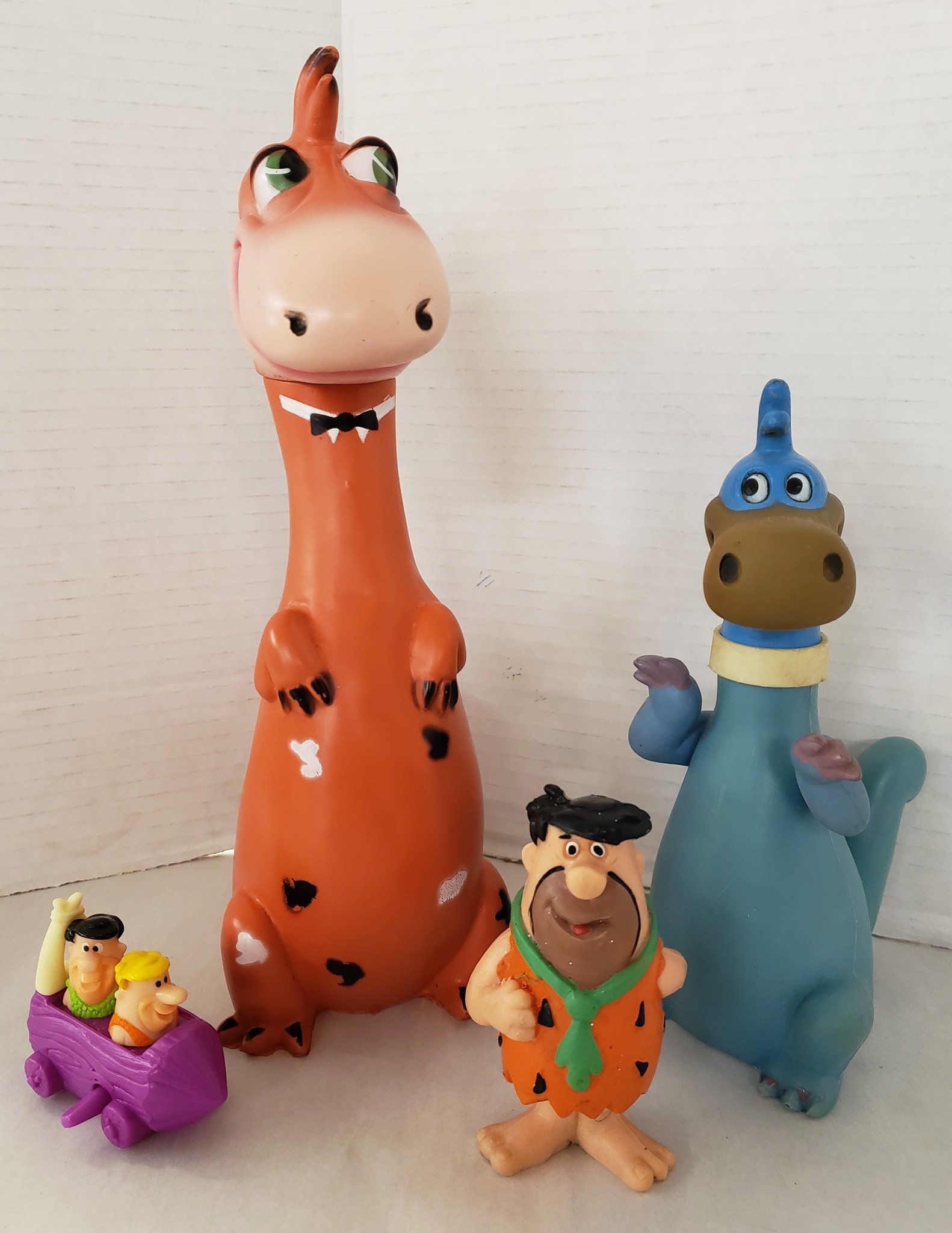 Vintage Flintstones Toy Collection and Rare Characters