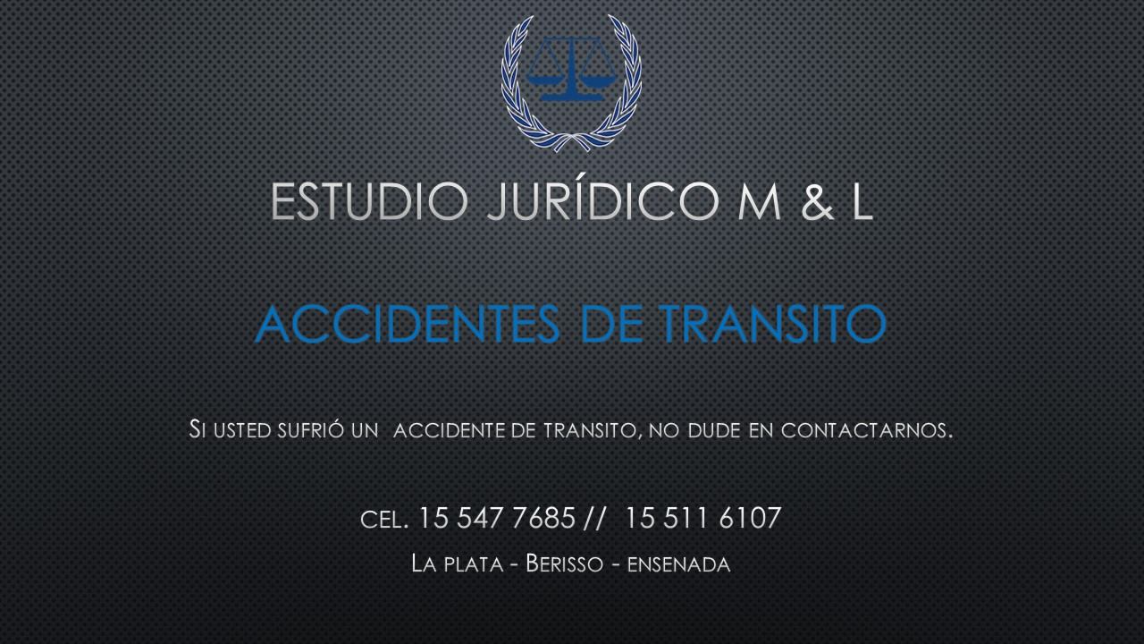 Estudio Juridico Integral M&L | La Plata