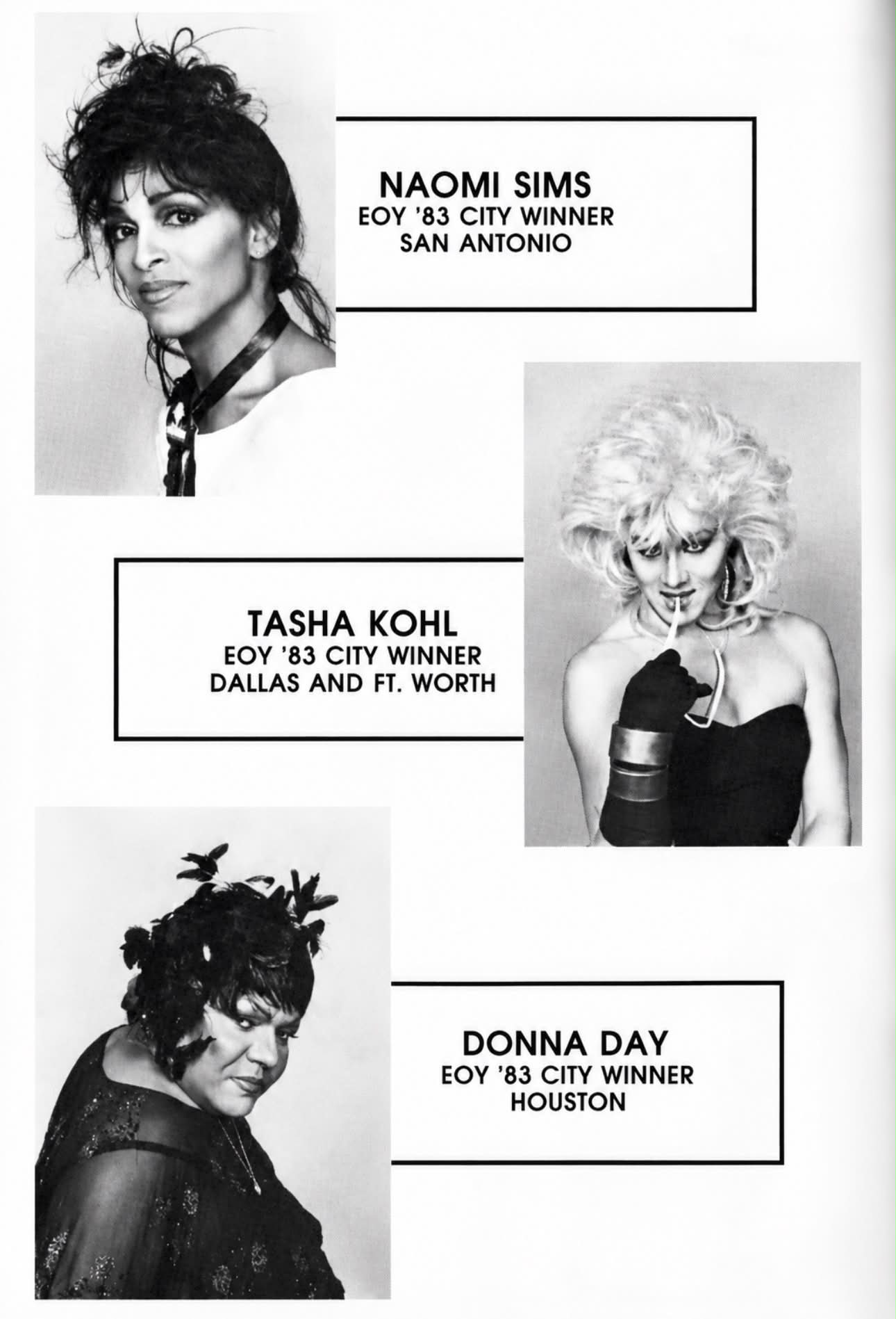 Texas entertainer of the year 1983 city winners