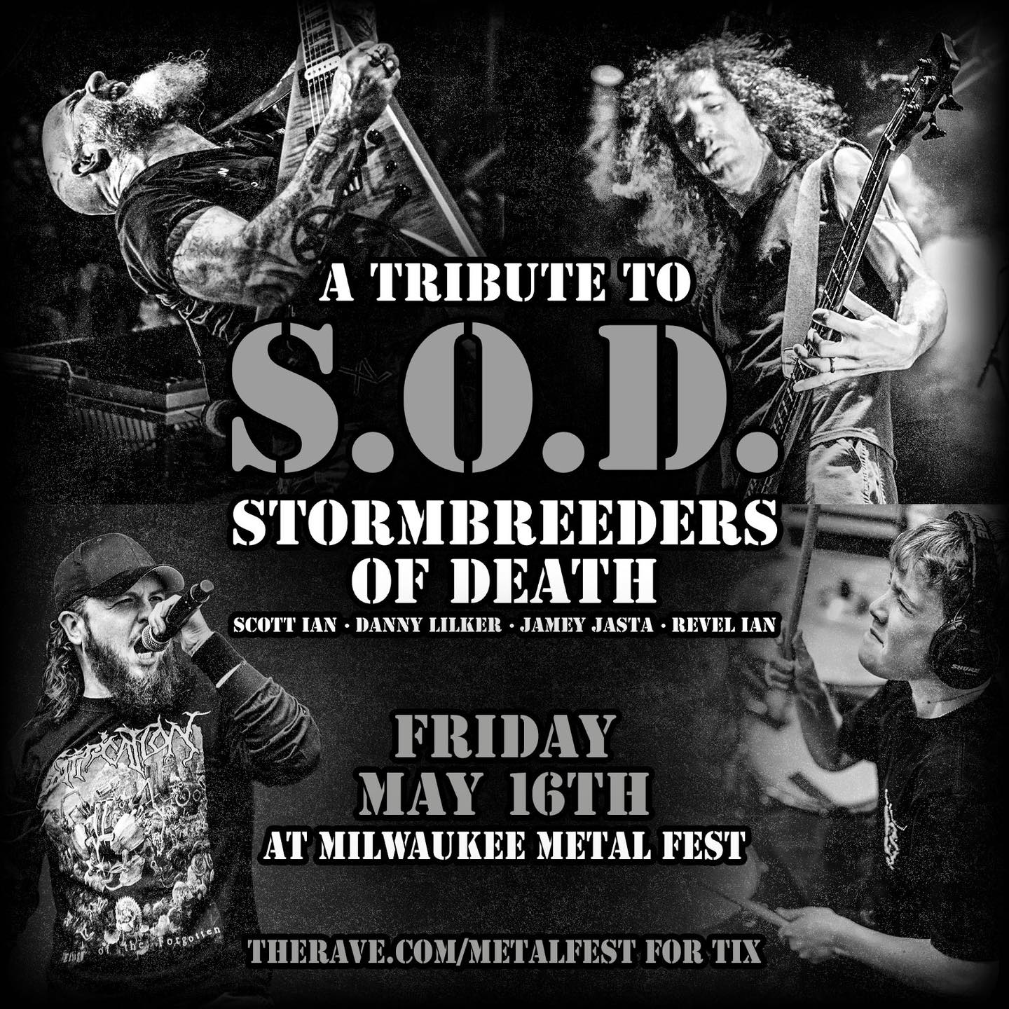 stormtroopers of death aka S.O.D. featuring Scott Ian (Anthrax