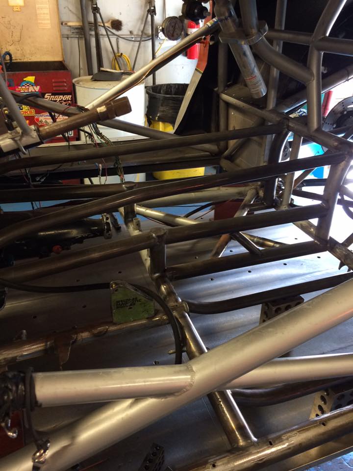 Frame rails and cage... - CCM Competition Classics and Muscle