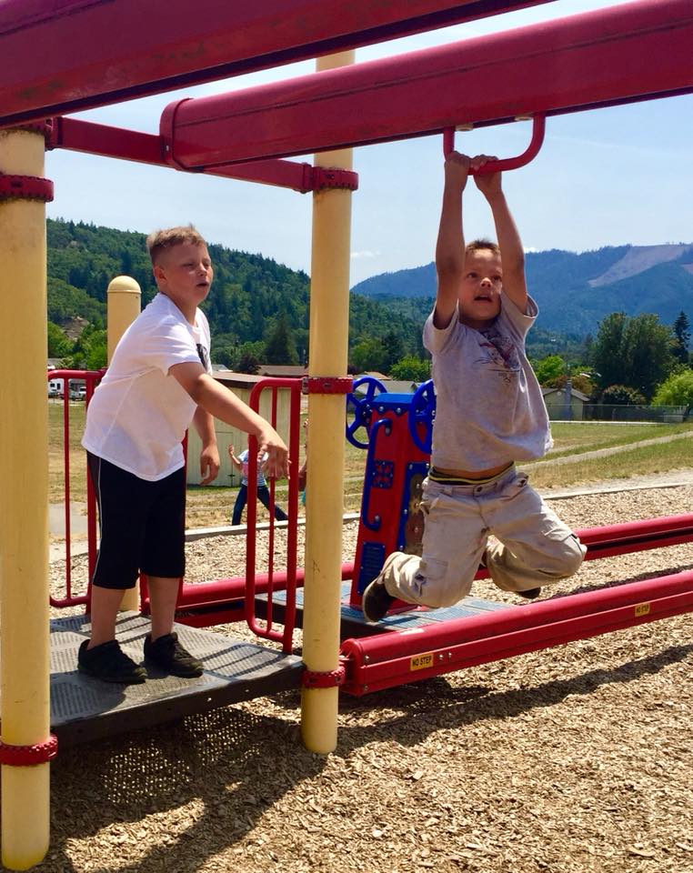 The second recess of the day... - Riddle Elementary School