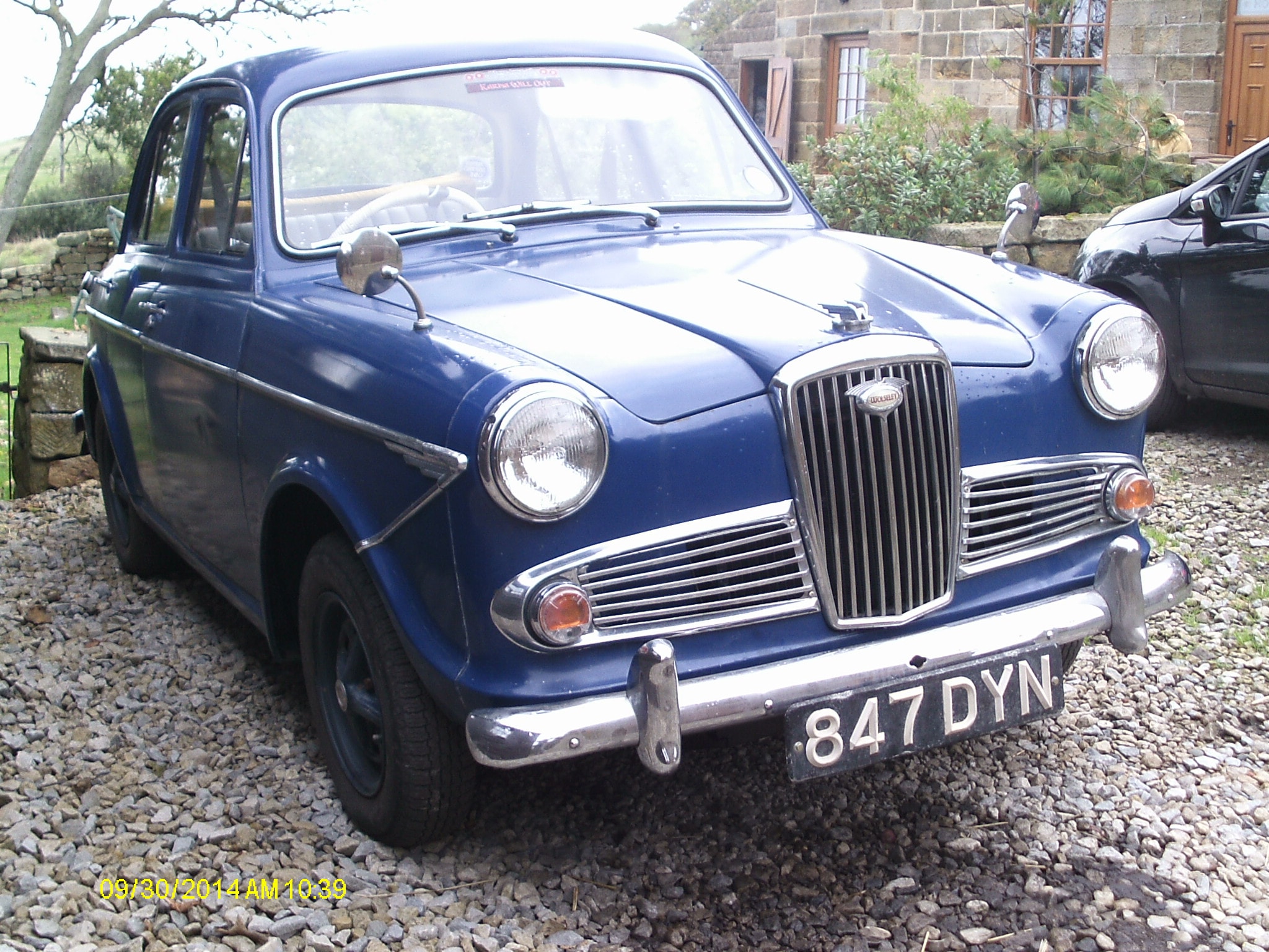 Wolseley 1500 and Riley One Point Five | Hi I am looking for the size ...