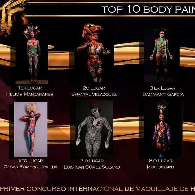 🥇🏆🎉 Primer lugar!!!... - Helios body paint Art MX. | Facebook