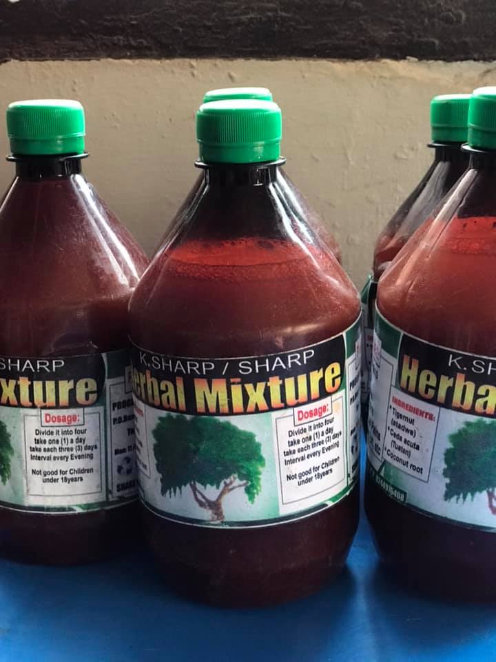 K.sharp/sharp Natural Herbal Mixture