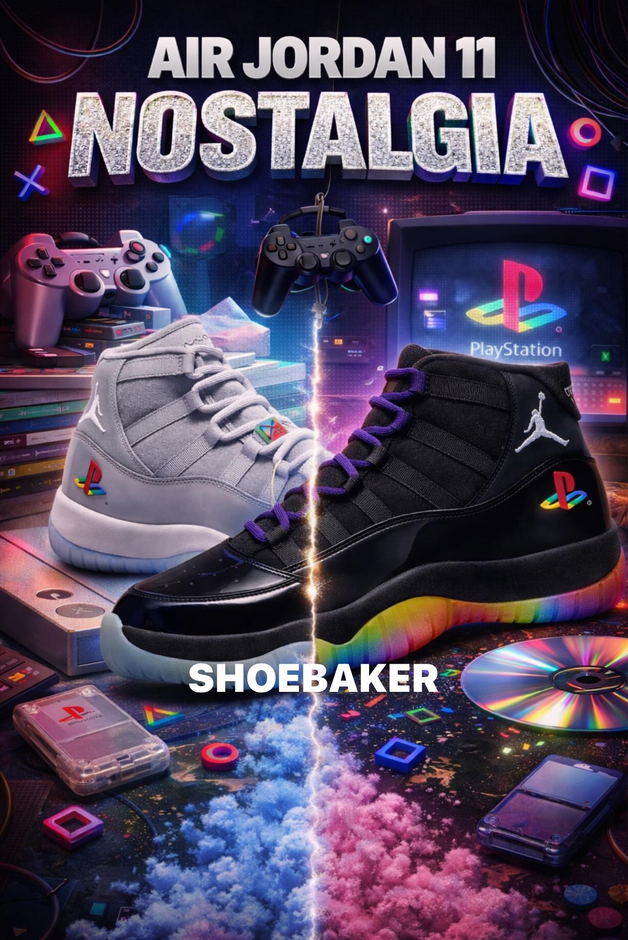 Air Jordan 11 “Nostalgia” 🎮 Drop your size for a pair ⬇️