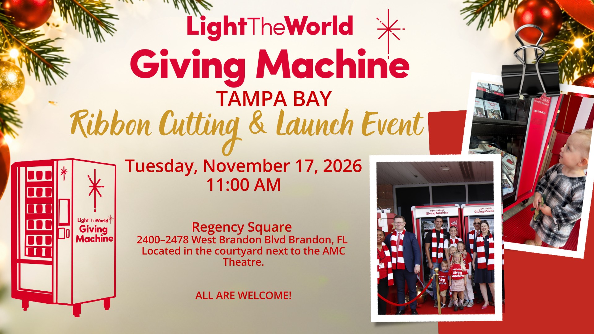Giving Machine Tampa Bay- Ribbon Cutting & Launch Event