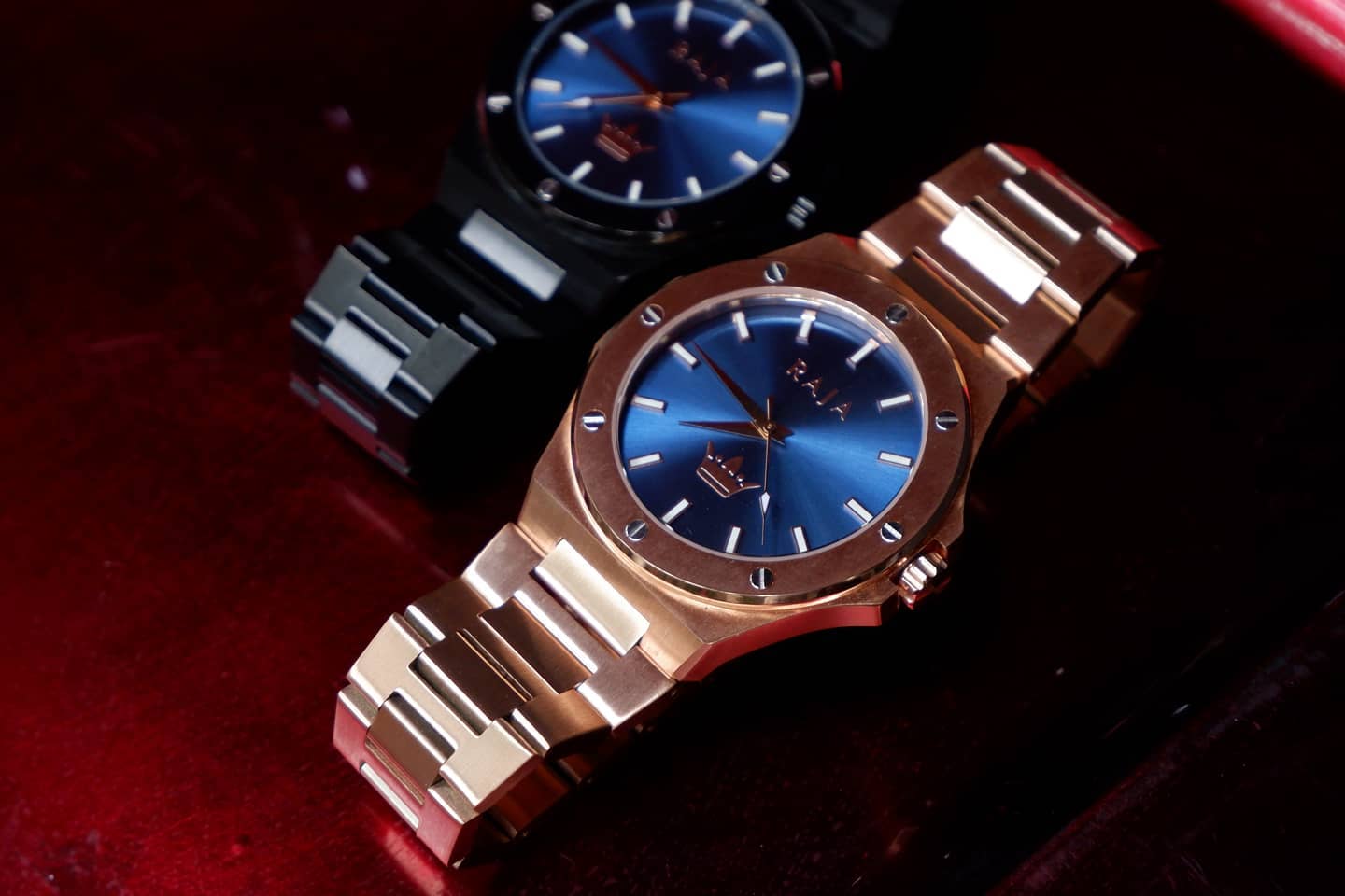 Raja Watch Co. - The sunburst dial on the Majesty watch. A... | Facebook