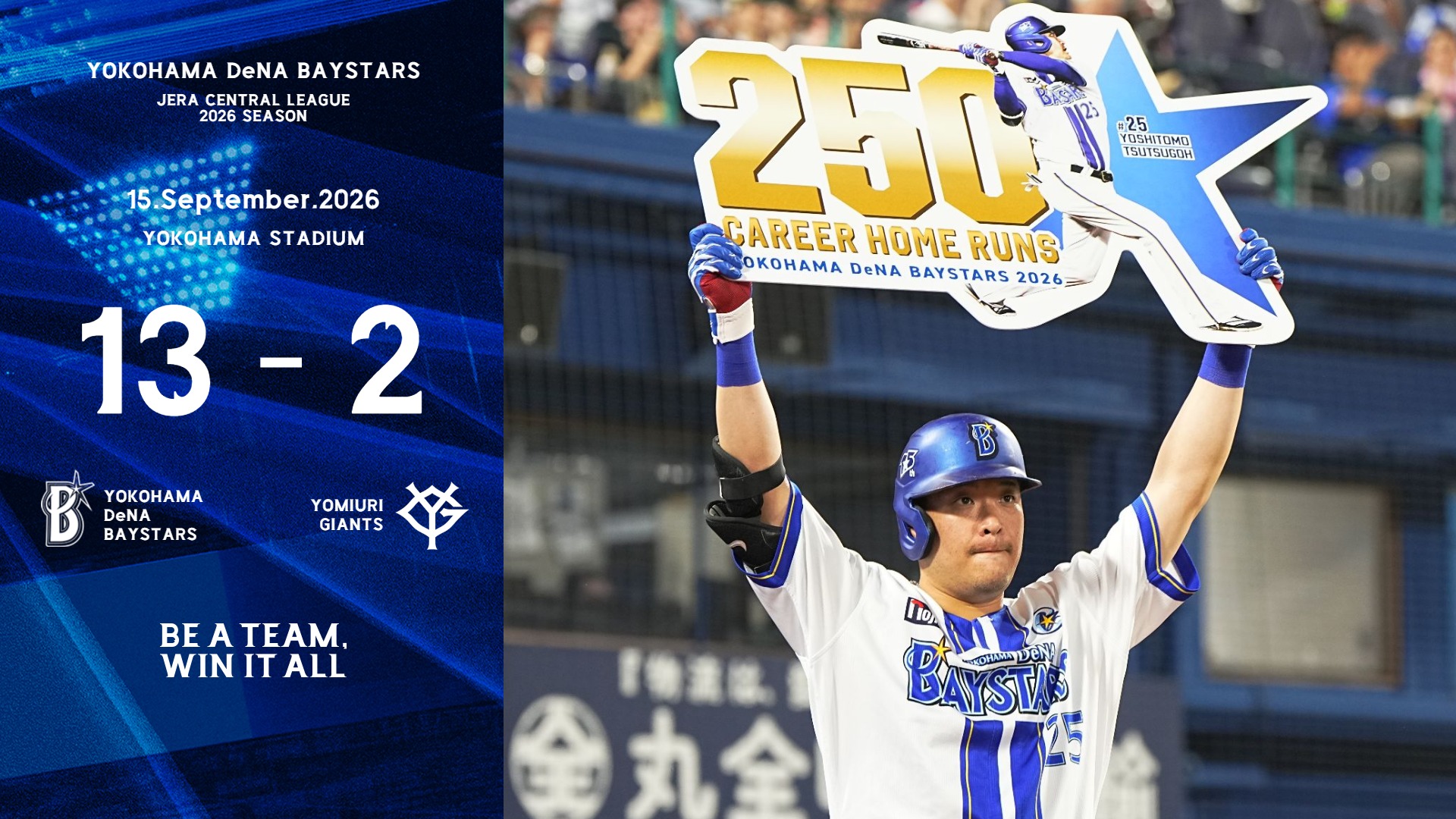 横浜DeNAベイスターズ - 8月11日から選手ボブルヘッド付きチケットが