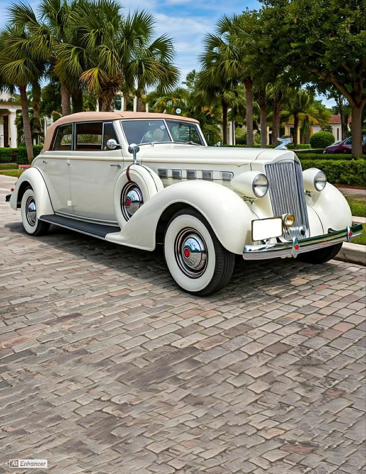 1937 Packard Twelve Model 1507 Convertible Roadster