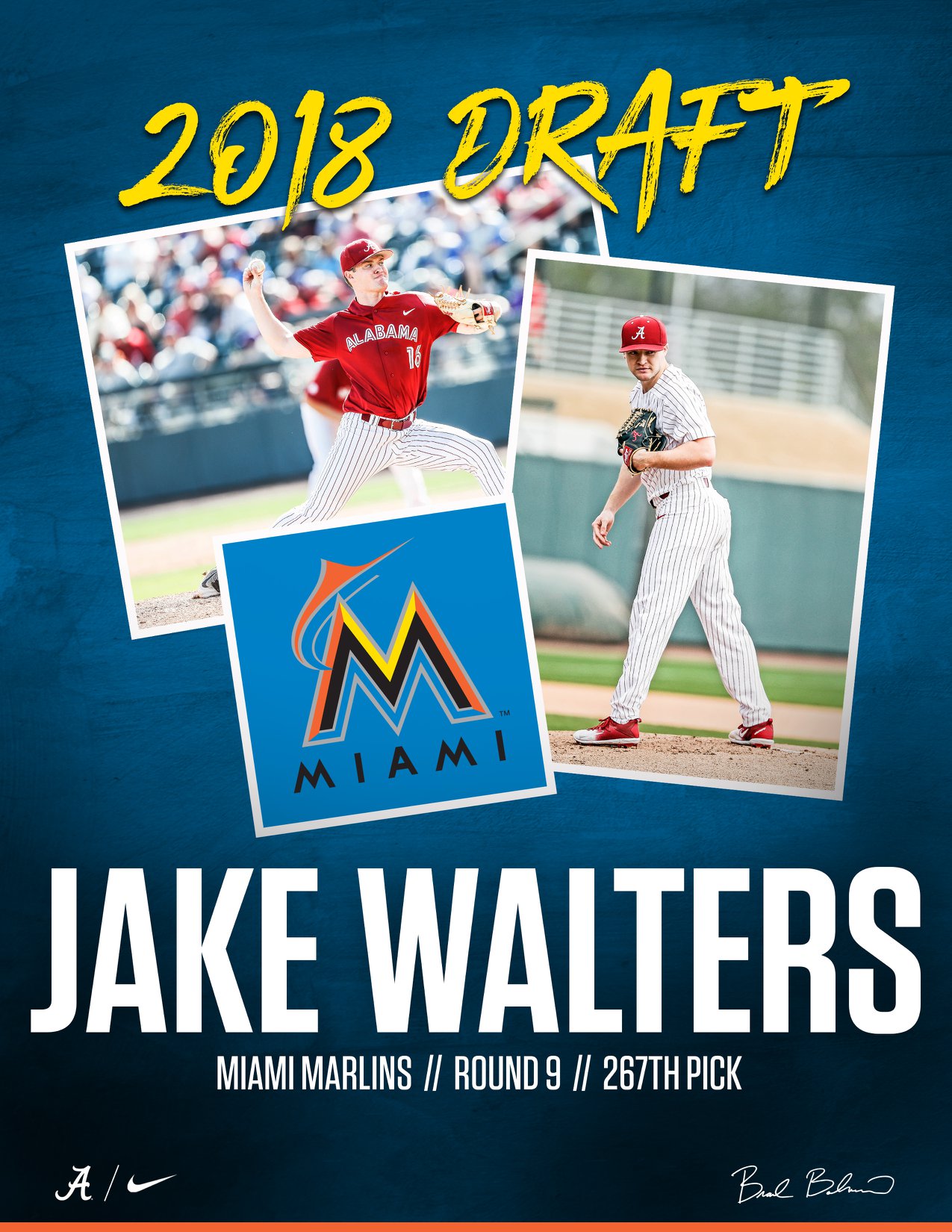 Congratulations Jake! - University of Alabama Athletics