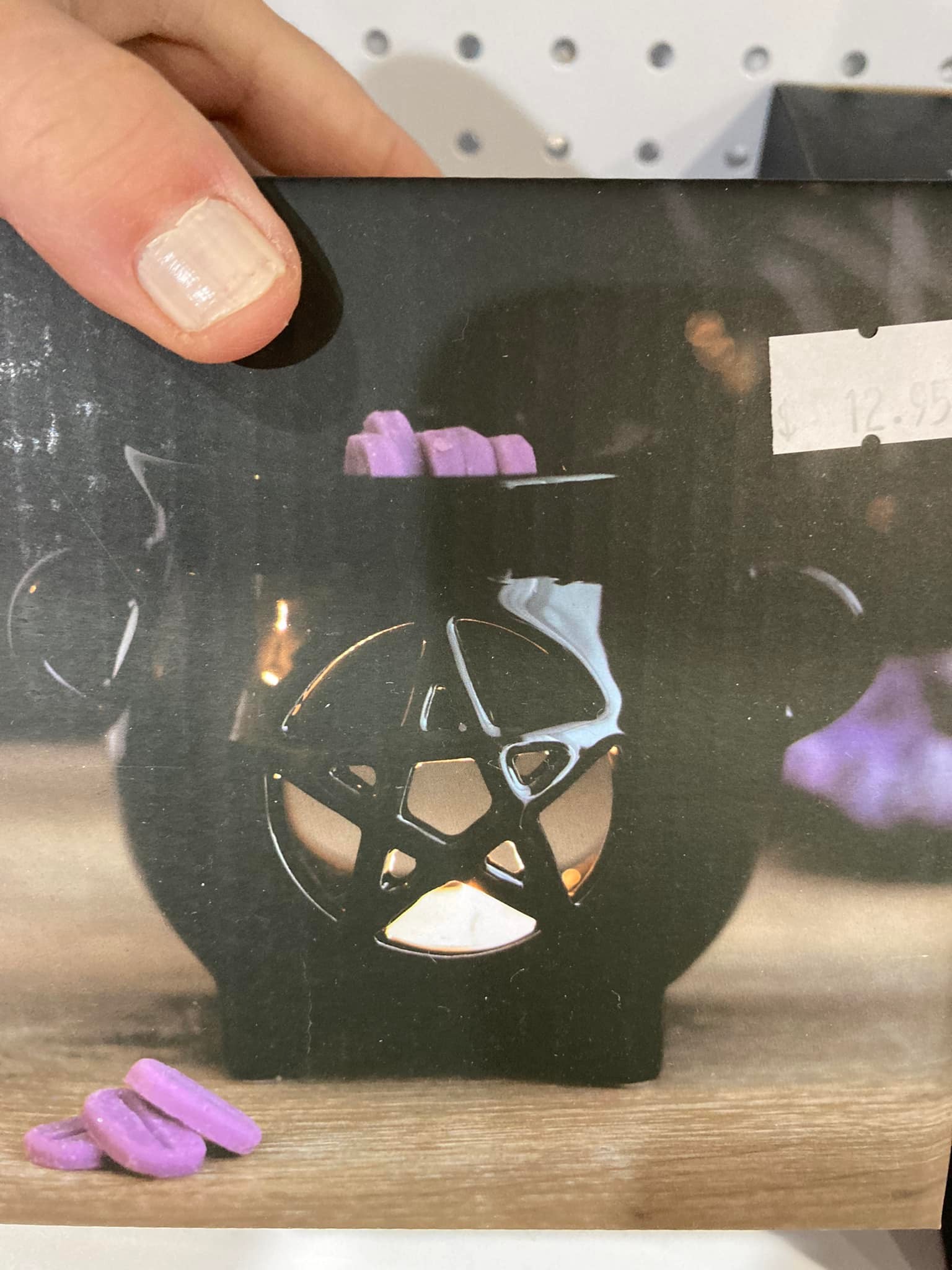 Brûleur D'encens Baphomet Cornes Chèvre Sabbatique - Résine Peinte à La Main, Décoration ésotérique