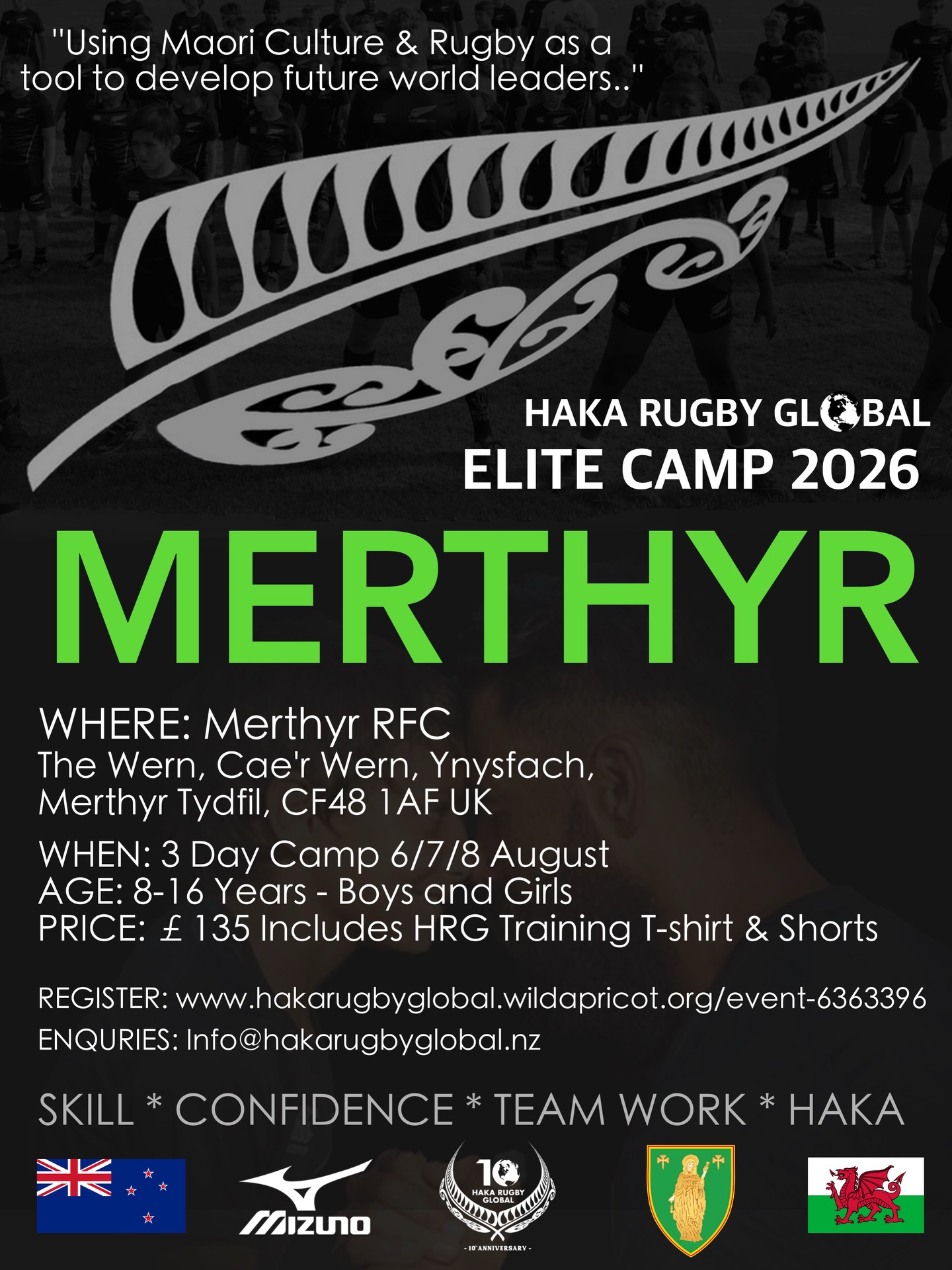 Haka - 🌀🏴󠁧󠁢󠁷󠁬󠁳󠁿 HRG CAMP MERTHYR 📍@merthyr_youth 🏉 3 Day Camp 📆 6/7/8 ...