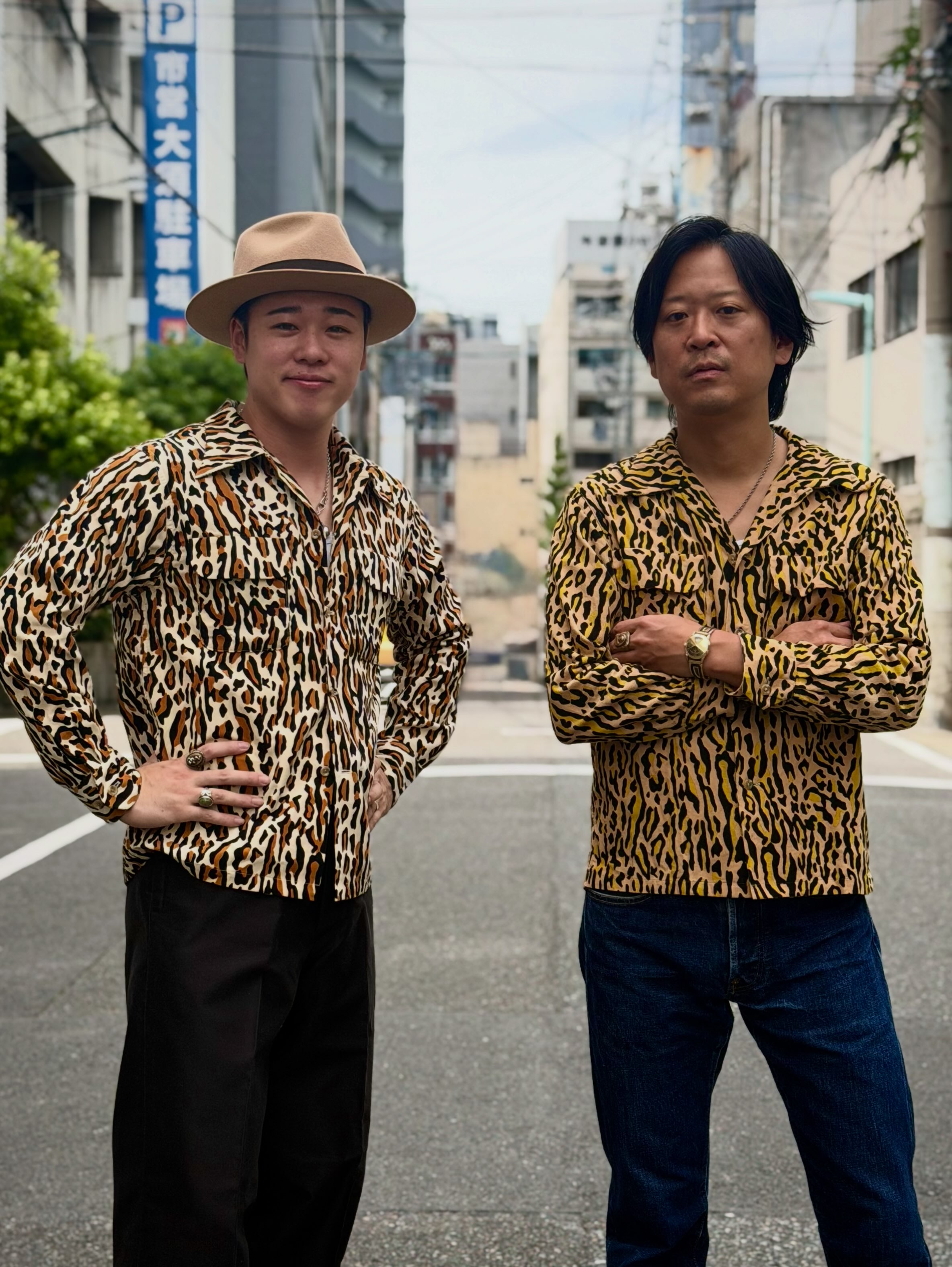 本日はボーリングシャツのコーディネート☆他にも様々なデザインの