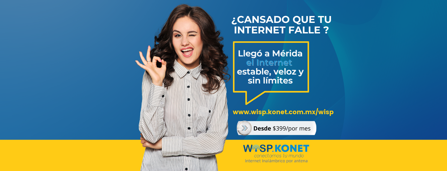 Wisp Konet Internet Inalámbrico | Mérida