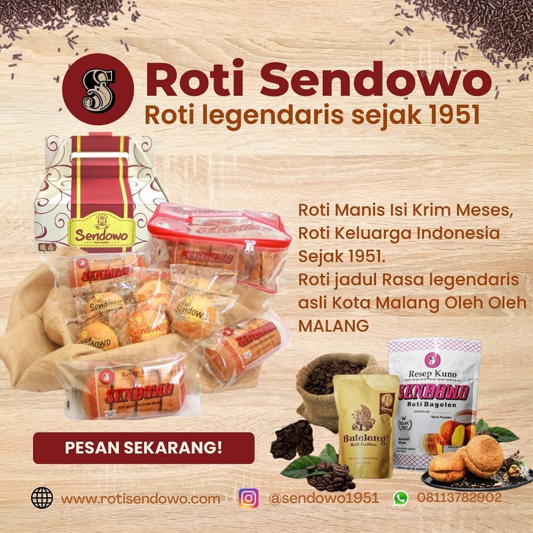 Roti Sendowo adalah Roti... - Roti kuno legendaris Malang | Facebook