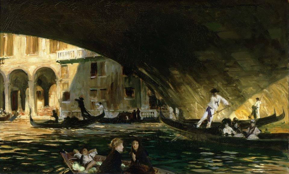 John Singer Sargent (1856-1925) The Rialto (Grand Canal)