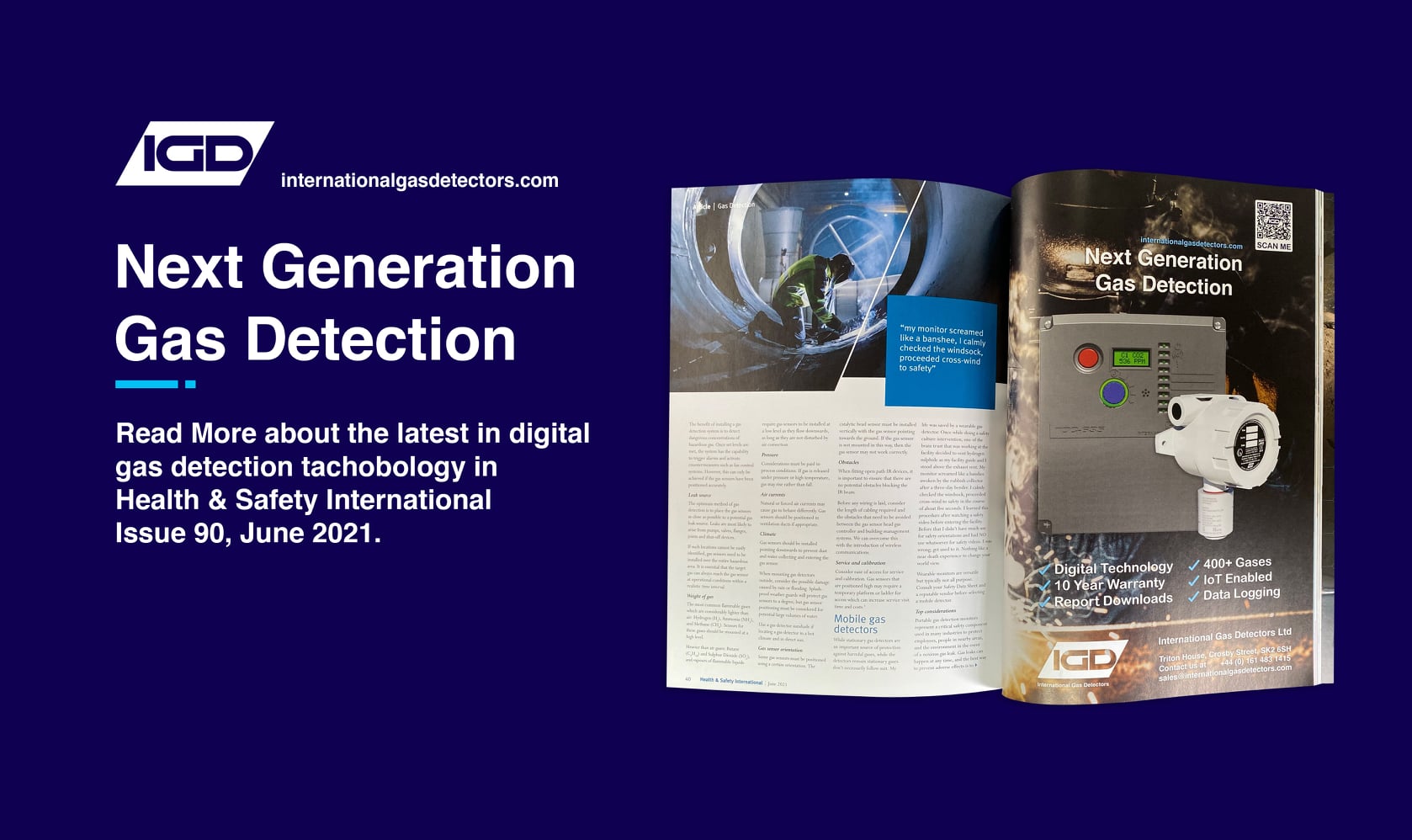 💭Next Generation Gas... - IGD - International Gas Detectors | Facebook