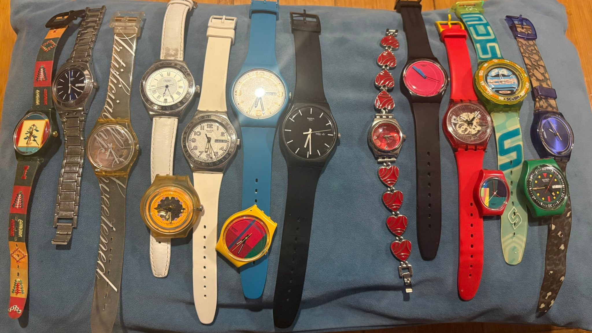 Swatch SUOZ129S Little Idiot by Moby Limited and Numbered Edition