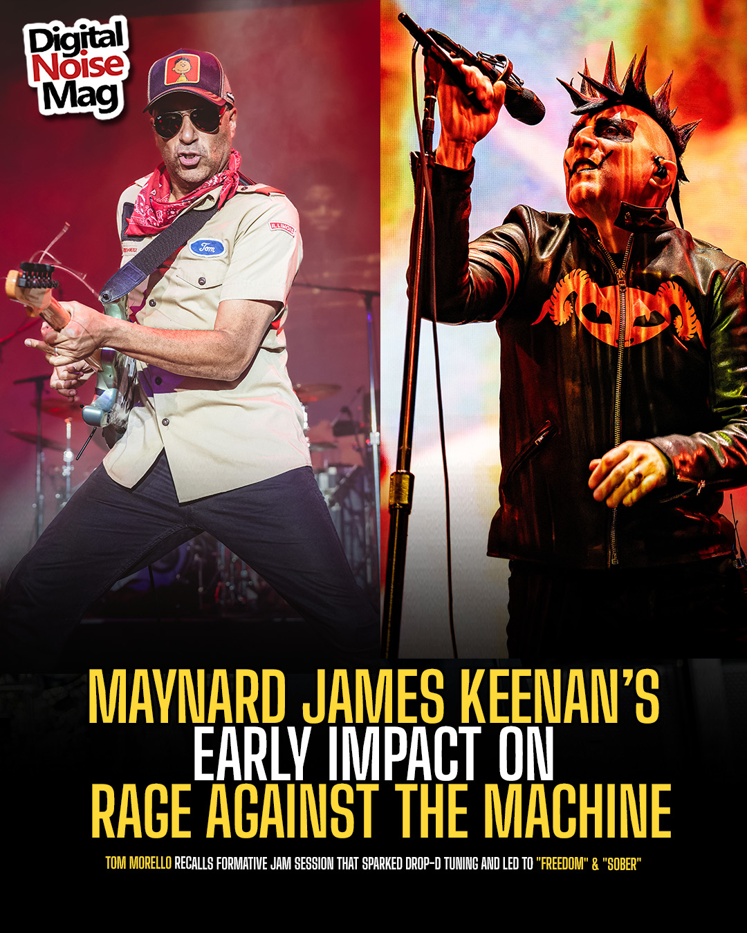 Tom Morello on Maynard James Keenan's Impact on Rage Against the