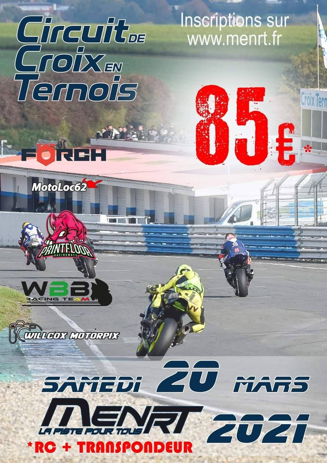 RFT Racing - Ils leur restent de la place pour le 20 mars...