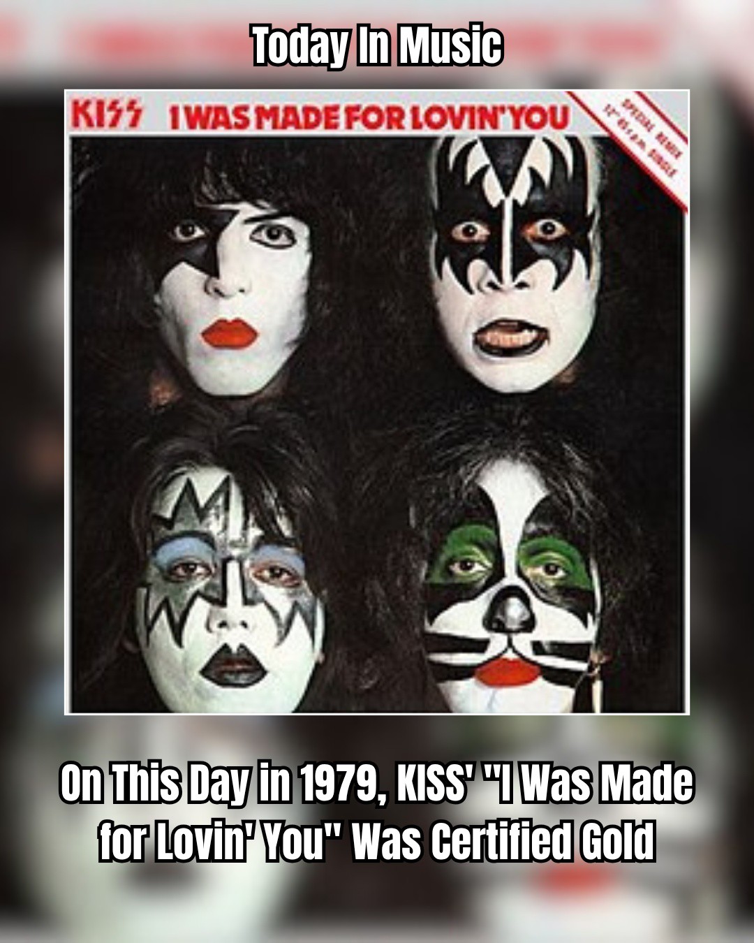 On this day in 1979, KISS released their hit single, 
