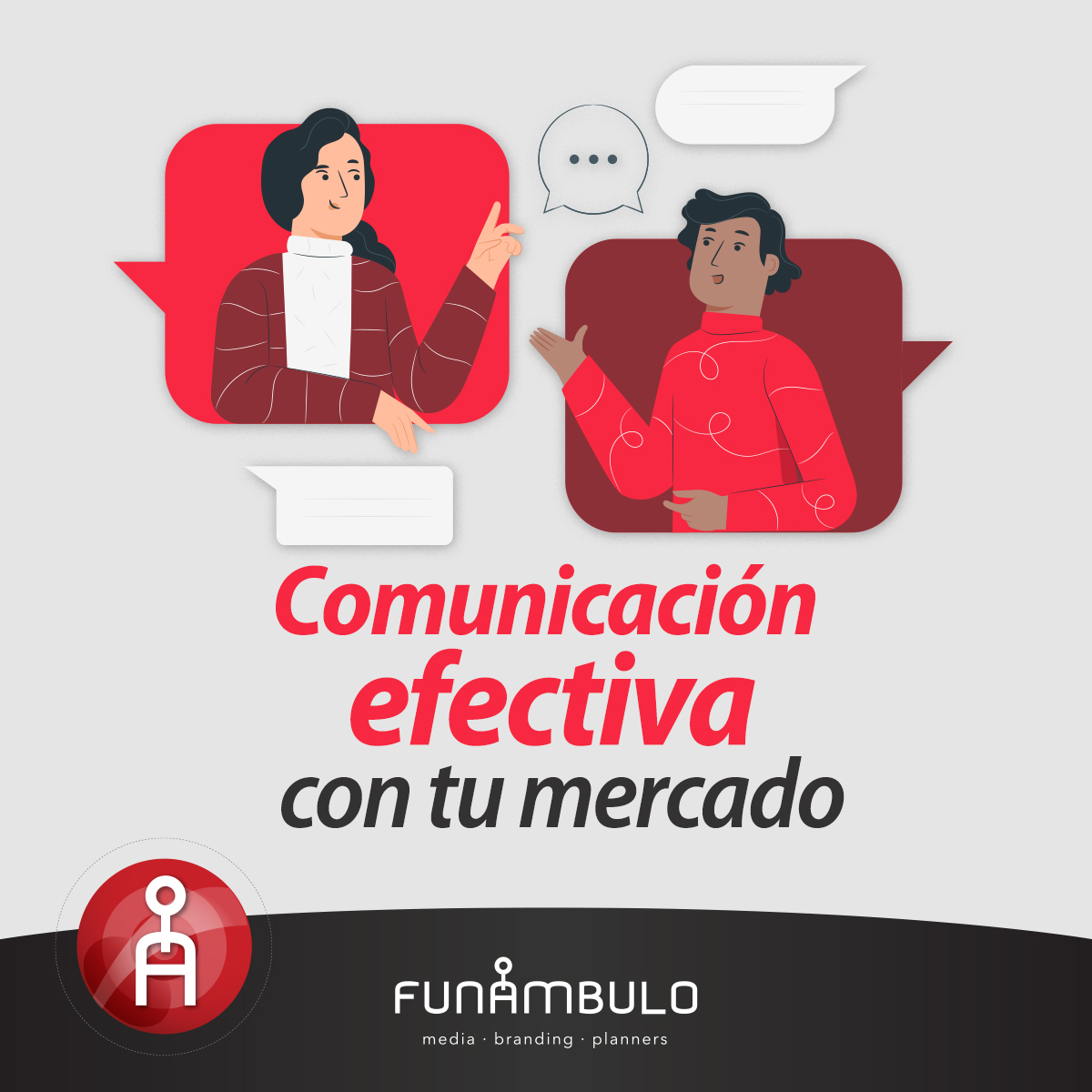 La creación de un mensaje publicitario... - Agencia Funámbulo